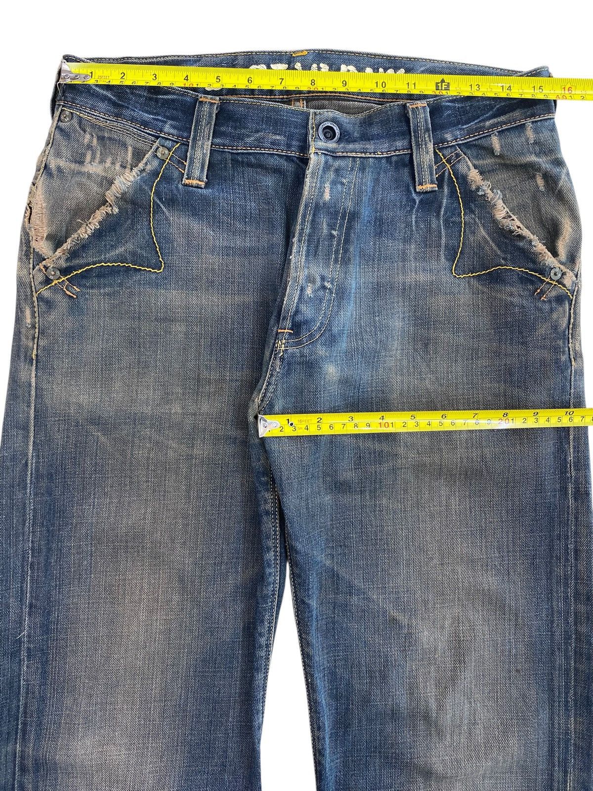 G-Star G-Star Brand Faded Mud Wash Style Loose Jeans Size US 30 / EU 46 - 6 Thumbnail