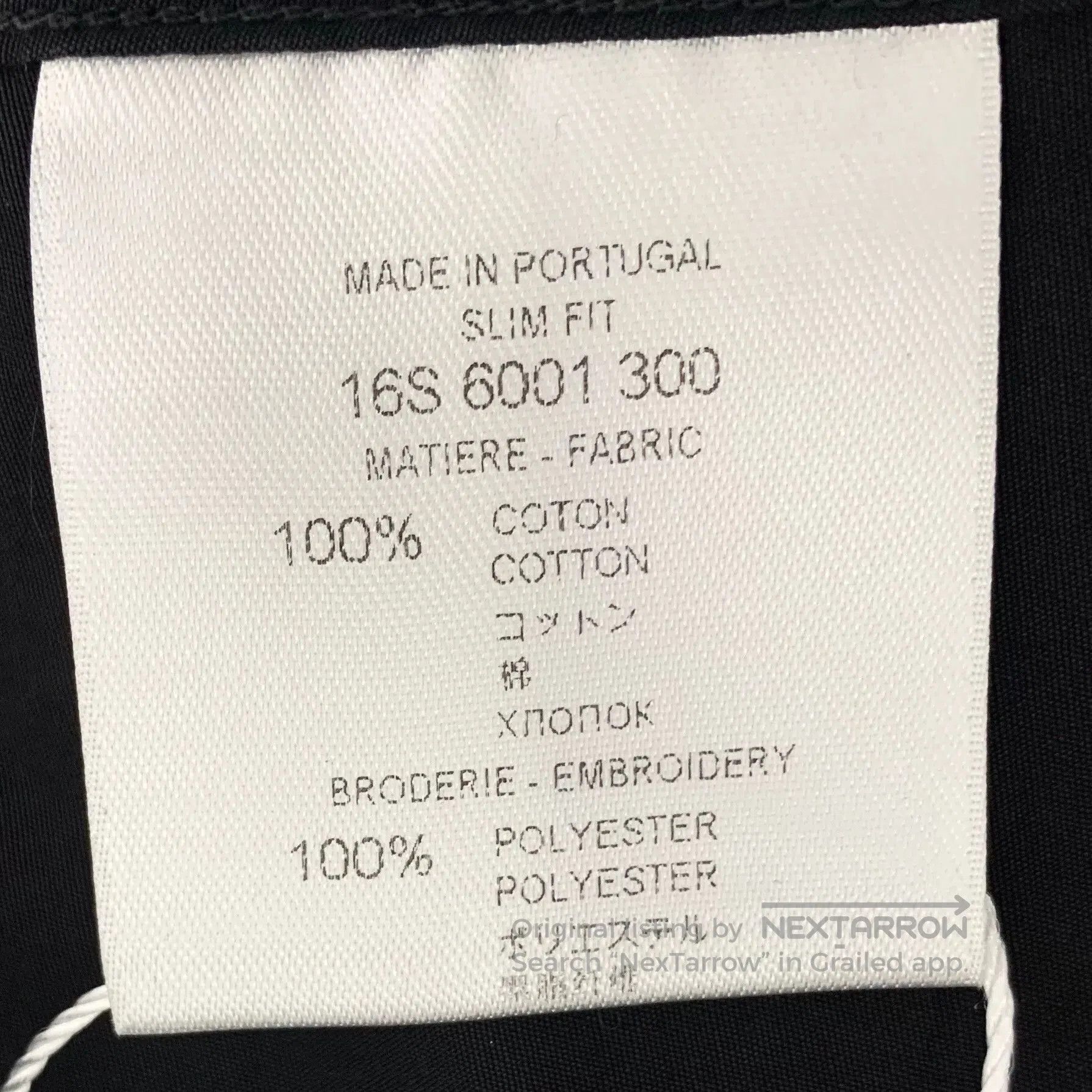 Givenchy Givenchy Black Star Embroidery Cotton Shirt. Size US M / EU 48-50 / 2 - 6 Thumbnail