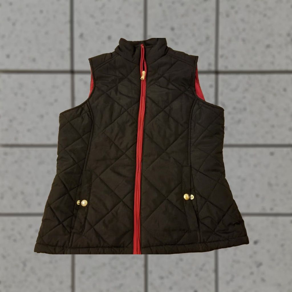 Polo Ralph Lauren Polo Ralph Lauren Womens Vest S Small Black Puffer Down Jacket Full Zip Size S / US 4 / IT 40 - 1 Thumbnail