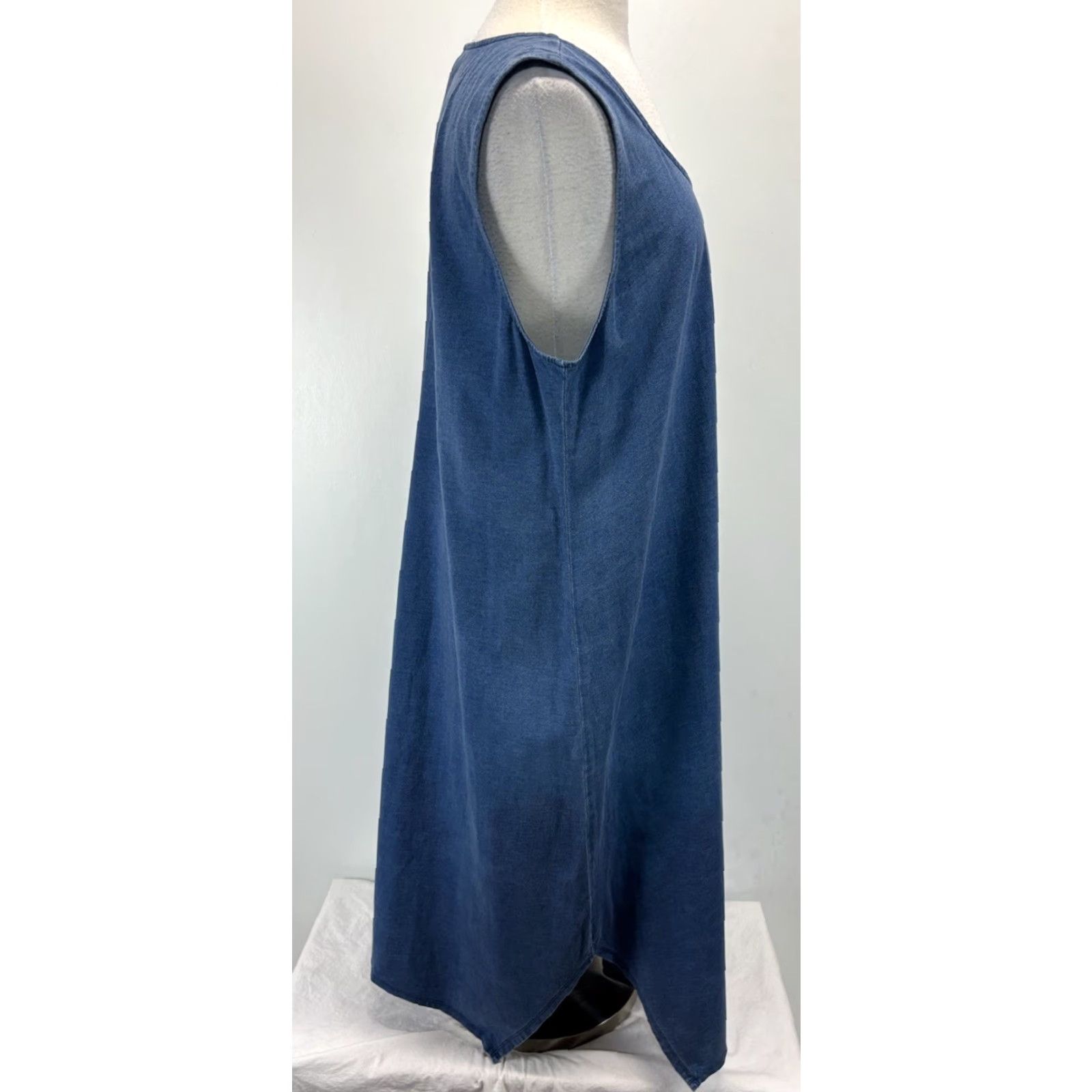 J. Jill **J. Jill Indigo Lagenlook XL Women's Sleeveless Tunic Dress** User: J. Jill Indigo Lagenlook XL Women's Sleeveless Tunic Dress Size XL / US 12-14 / IT 48-50 - 4 Thumbnail