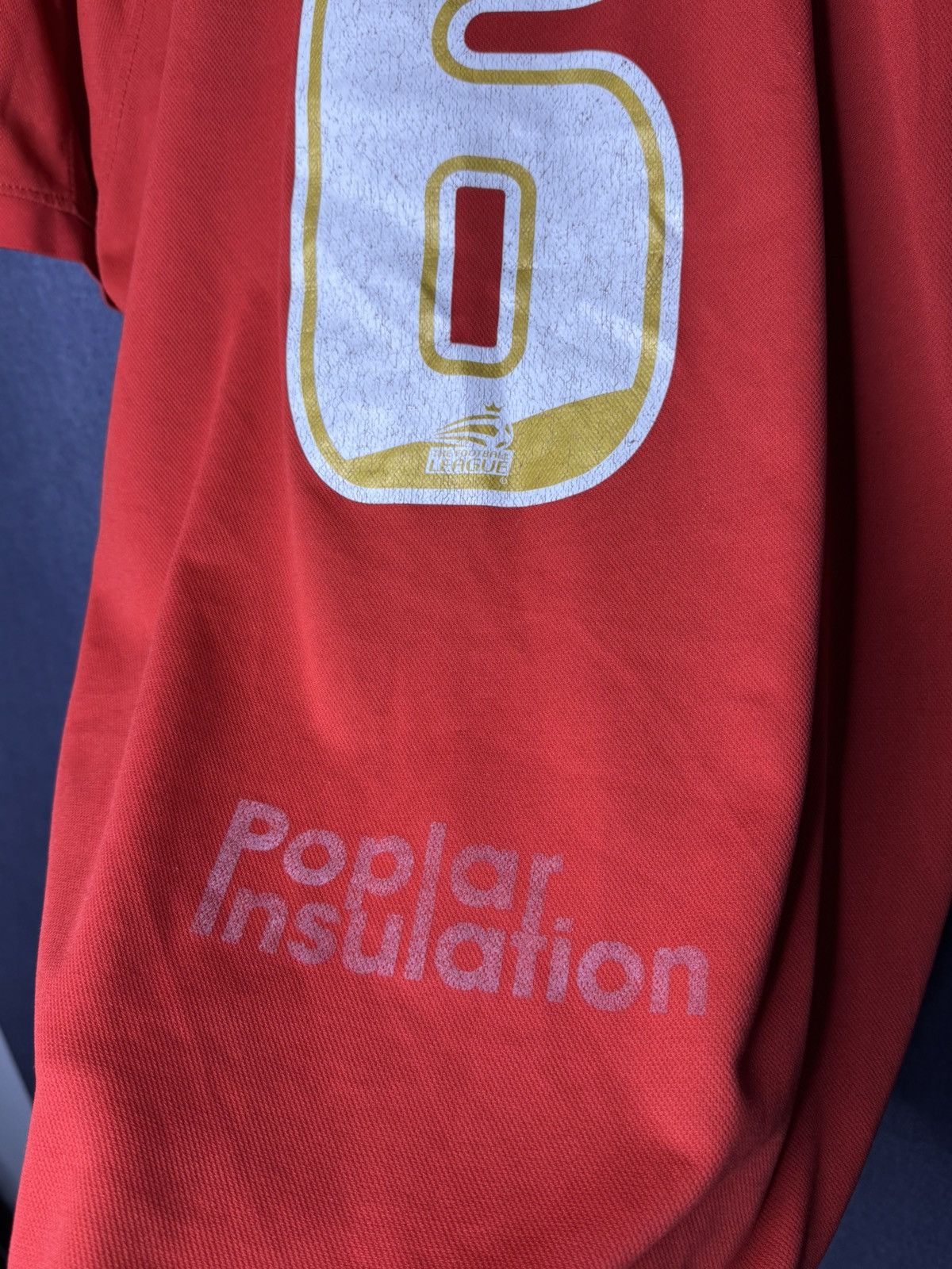 Vintage Vintage Bristol City Carey #6 Jersey Home Football Shirt Size US XL / EU 56 / 4 - 10 Thumbnail