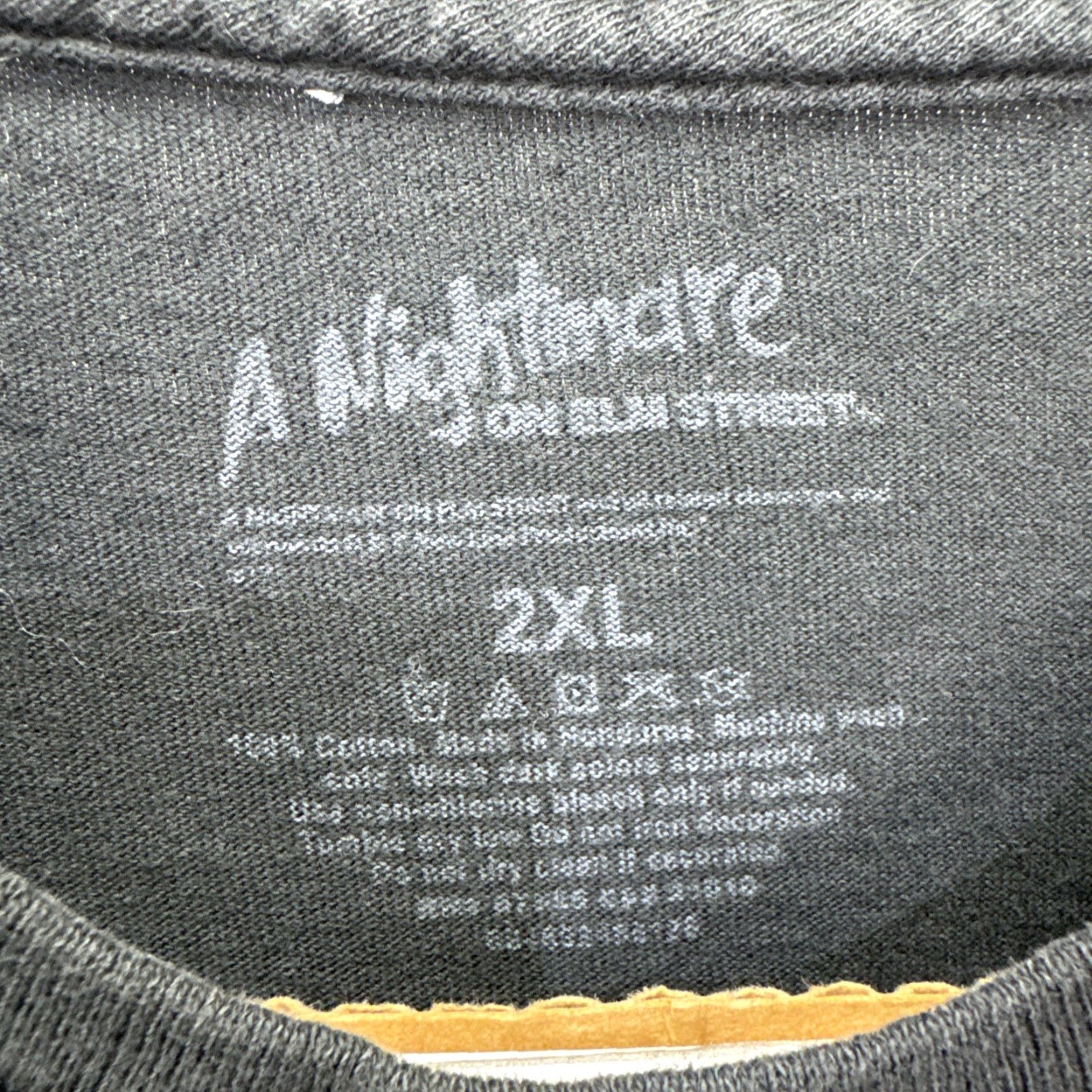 Vintage NIGHTMARE ON ELM STREET Freddy Jason T-Shirt 2XL Black Horror Slasher Mens Size US XXL / EU 58 / 5 - 3 Thumbnail
