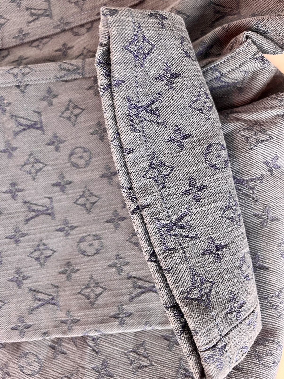 Louis Vuitton Louis Vuitton x Virgil Abloh SS19 Monogram Denim - RM192M Size US 38 / EU 54 - 13 Thumbnail