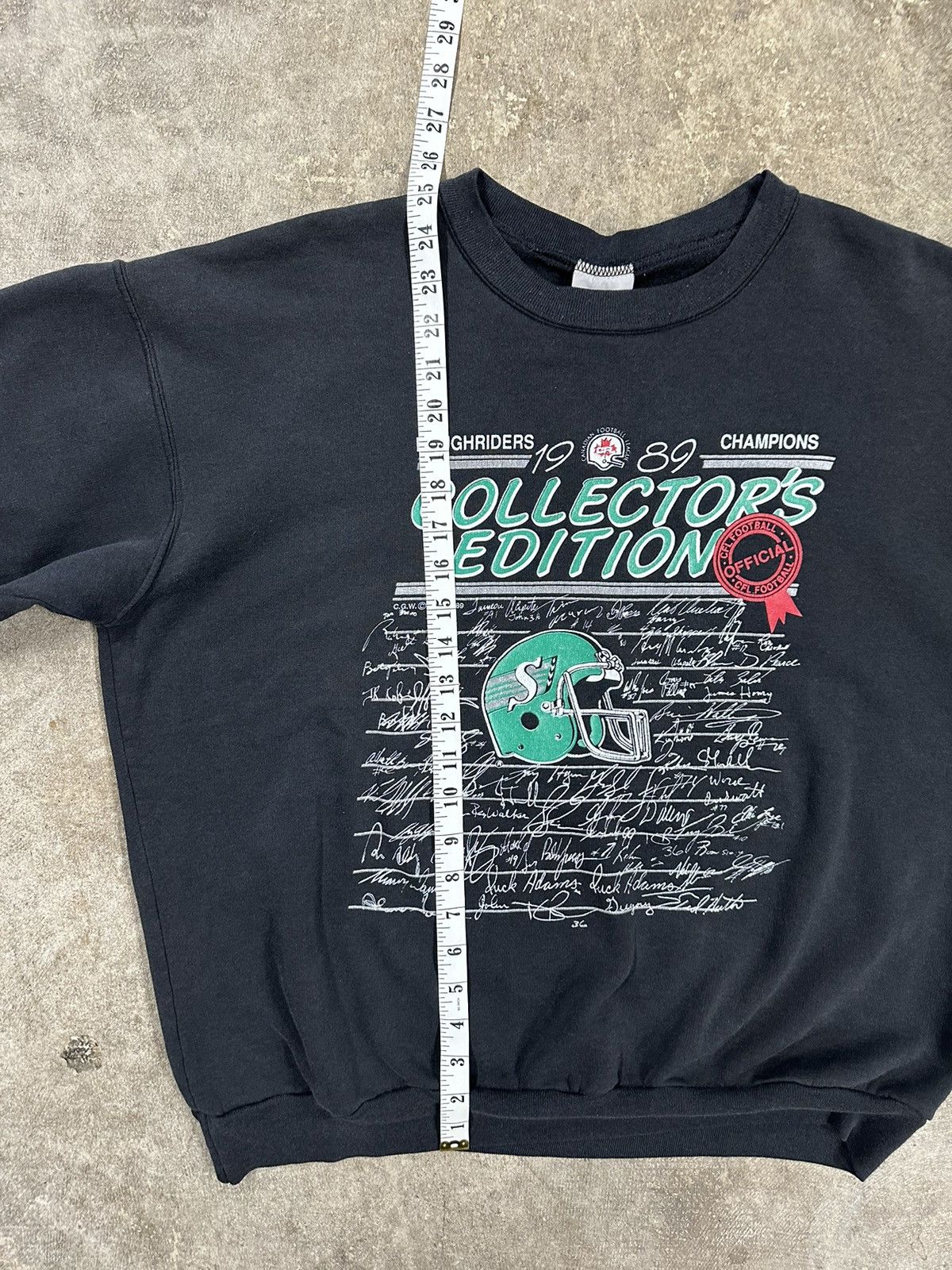 NFL Vintage 80s CFL Saskatchewan Roughriders Sweatshirt Size US S / EU 44-46 / 1 - 6 Thumbnail