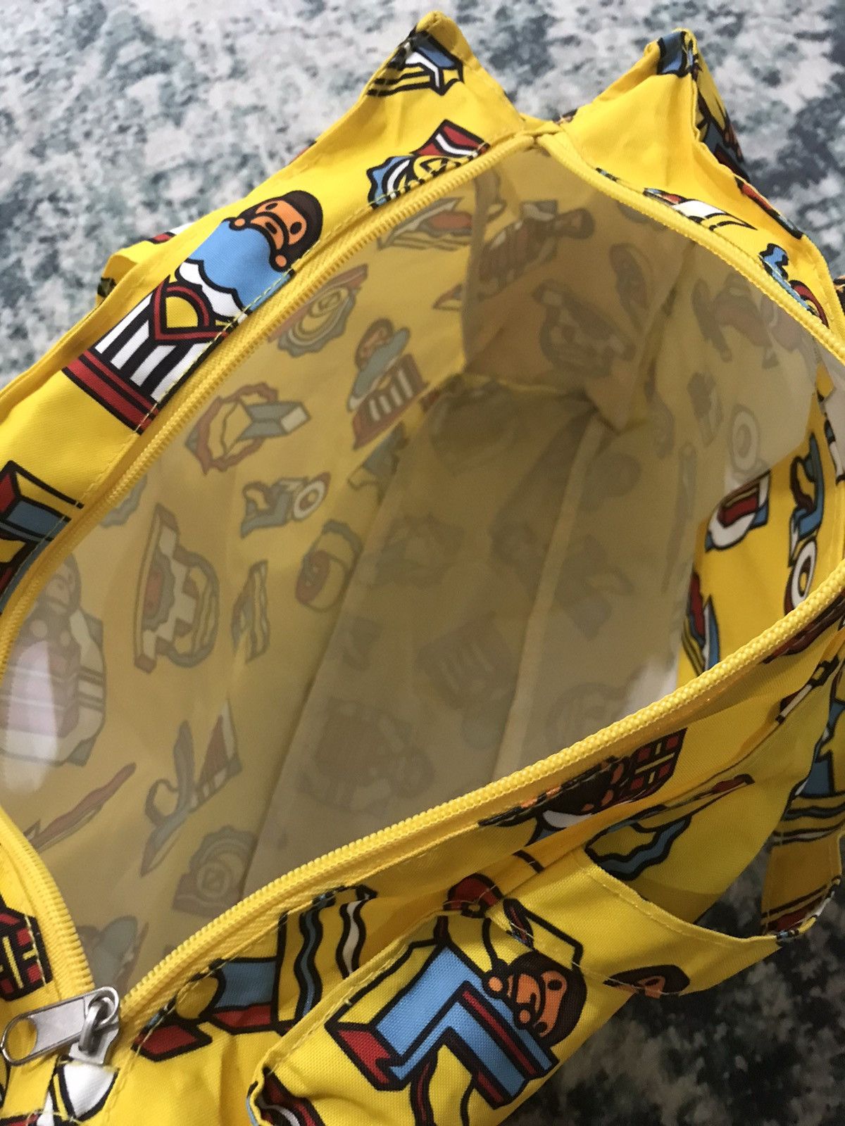 Bape Bape Bag 2010 Baby Milo Zip Nylon Tote Bag Size ONE SIZE - 12 Thumbnail
