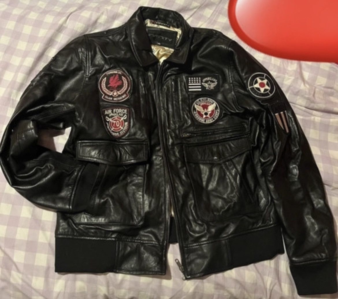 Other Men’s Leather Jacket Size US XL / EU 56 / 4 - 2 Thumbnail
