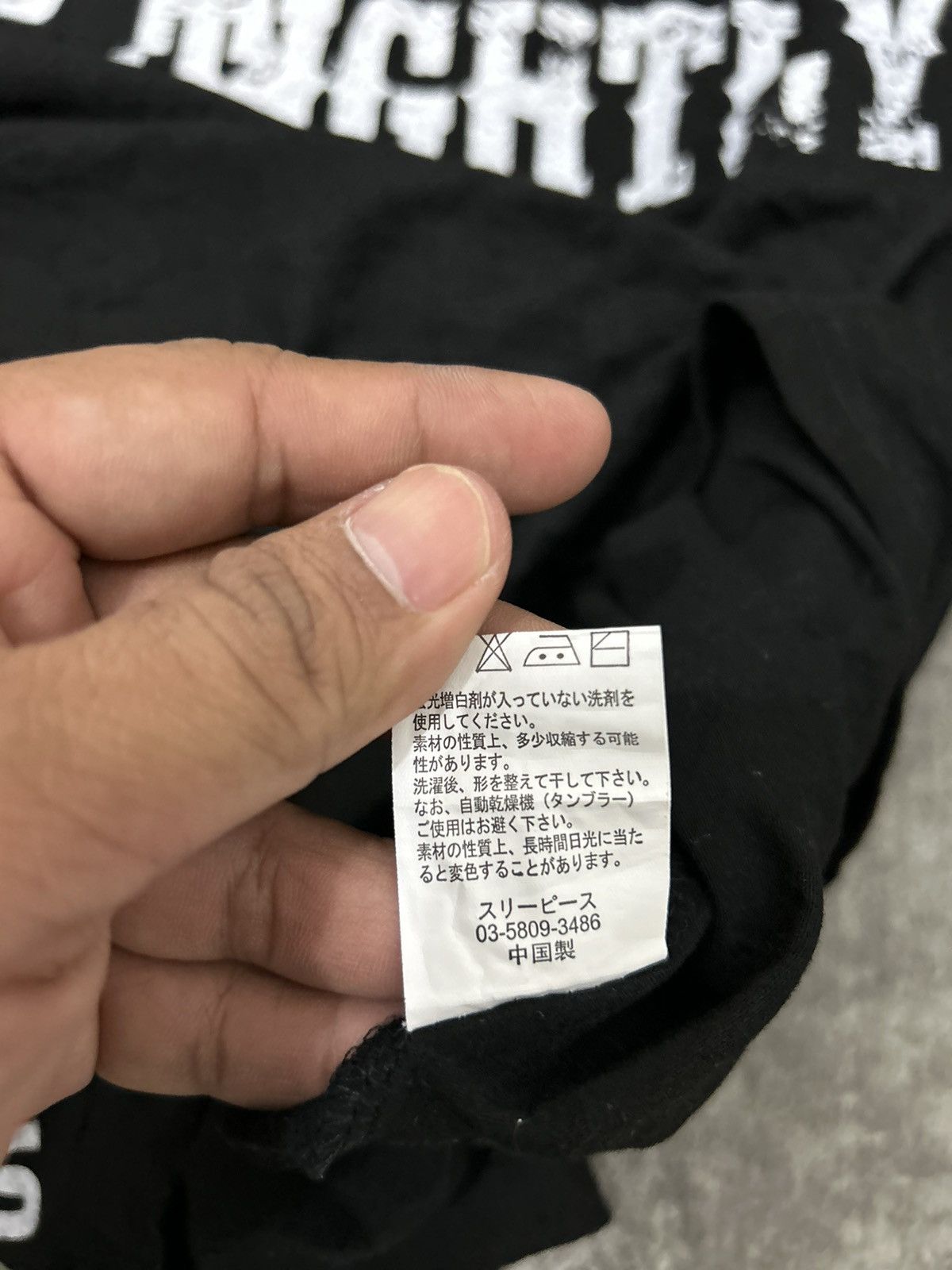 If Six Was Nine × Japanese Brand × Le Grande Bleu (L.G.B.) MKR Japan Skull Mesh Cross Back Design Long Sleeve Tshirt Size US M / EU 48-50 / 2 - 13 Thumbnail