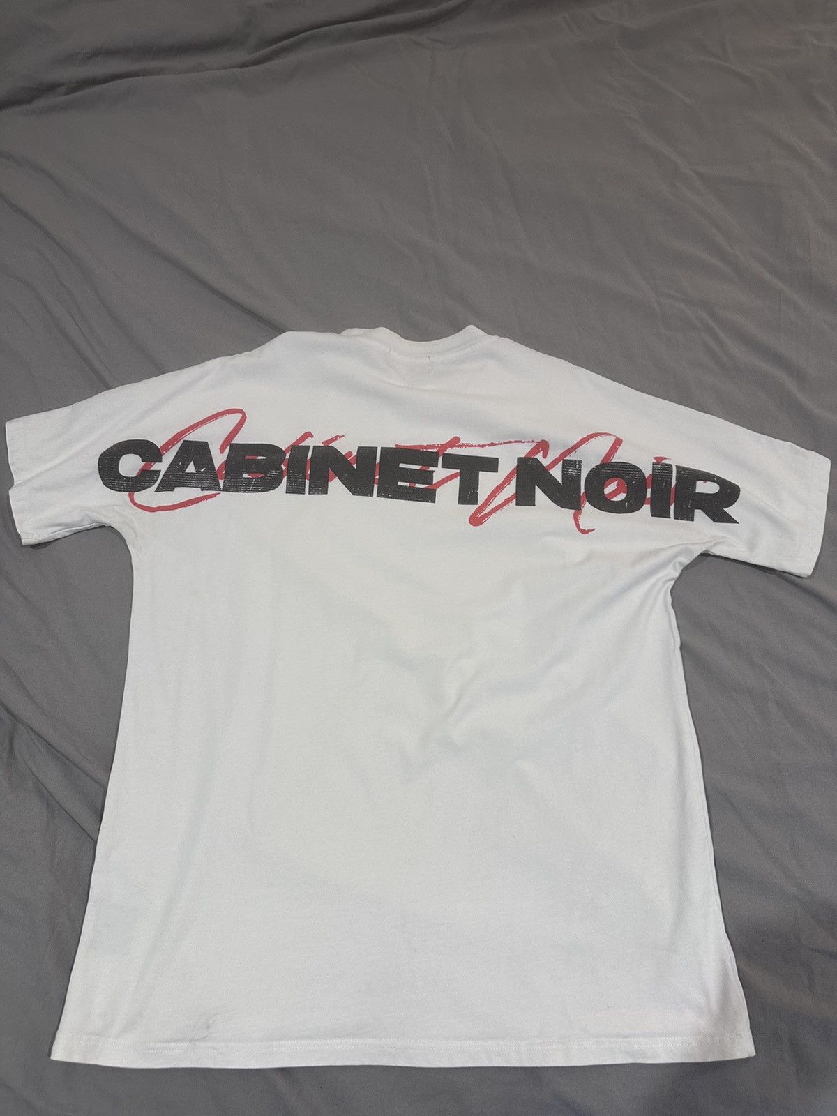 Vintage Cabinet noir white tee Size US XL / EU 56 / 4 - 2 Thumbnail