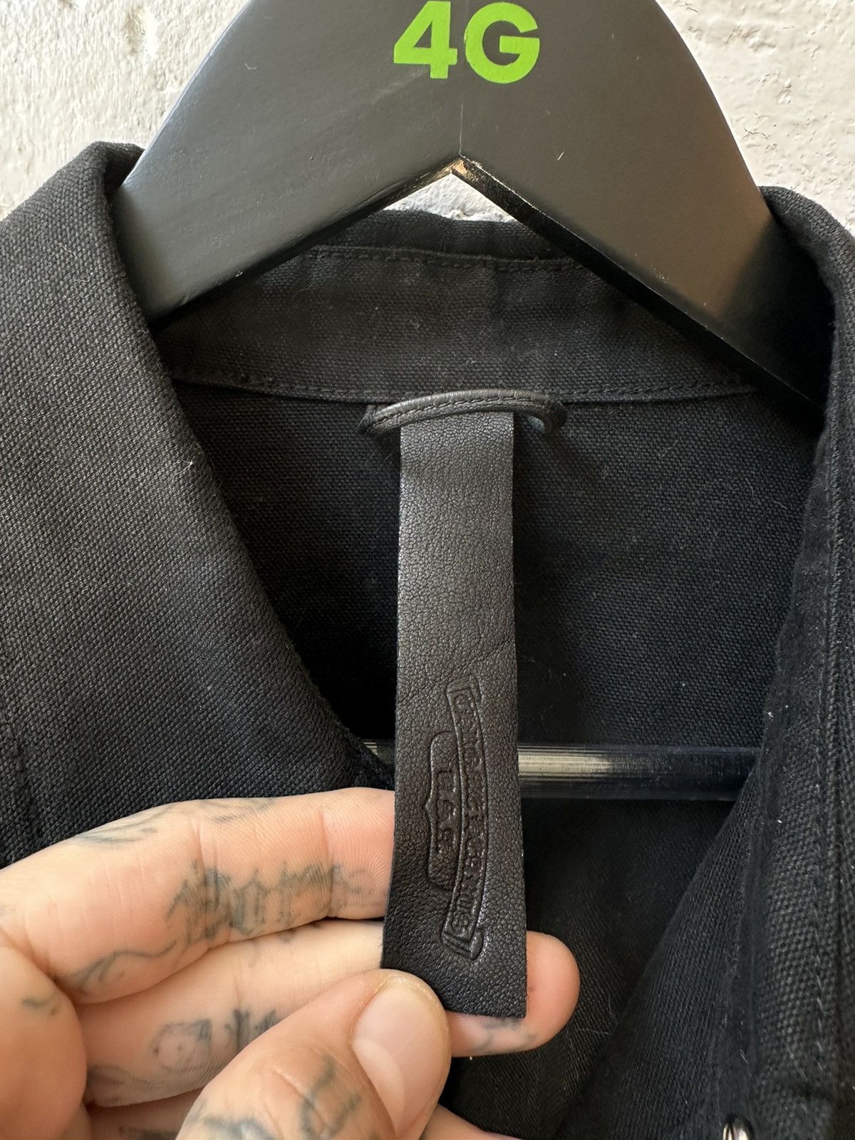 Chrome Hearts CHROME HEARTS DENIM PATCH JACKET 4GSELLER 1/1 Size US L / EU 52-54 / 3 - 4 Thumbnail