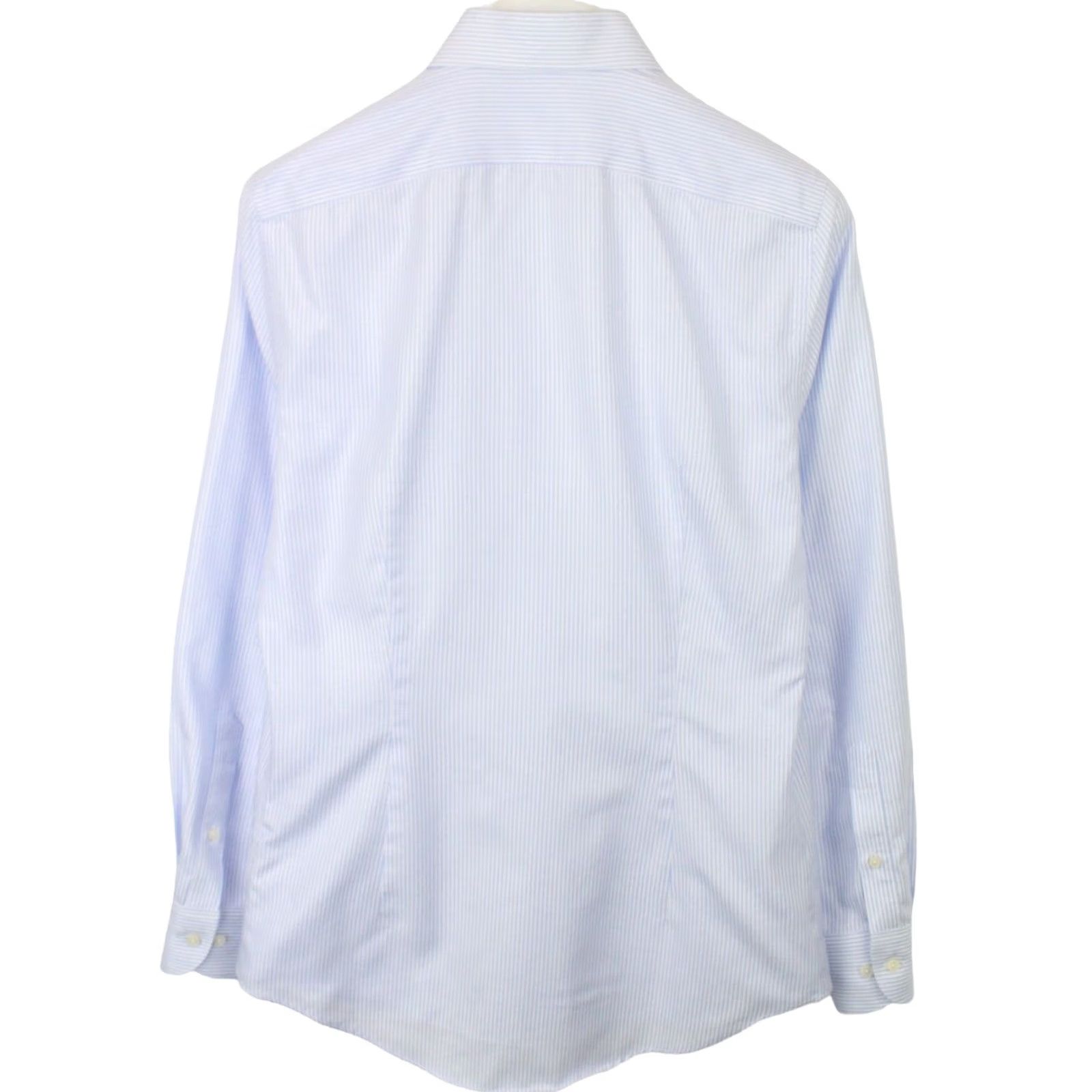 Suitsupply SUITSUPPLY Shirt Men's 39 / 15 1/2 Pinstriped Try On Extra Slim Fit Formal Size 40R - 2 Thumbnail