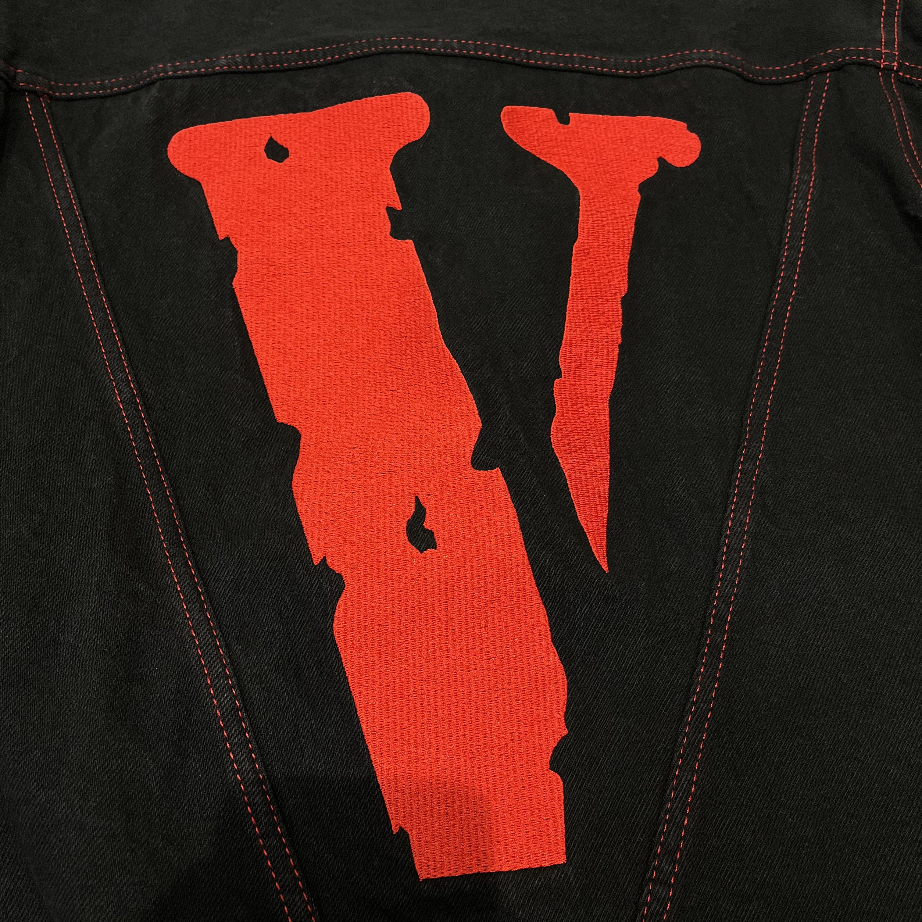 Vlone Vlone Friends Denim Jacket Size US L / EU 52-54 / 3 - 5 Thumbnail