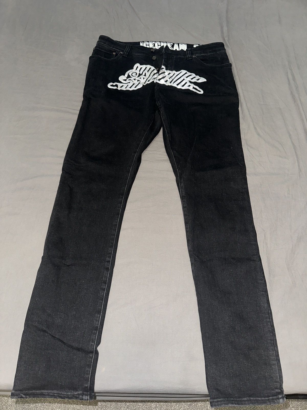 Billionaire boys club reflective denim