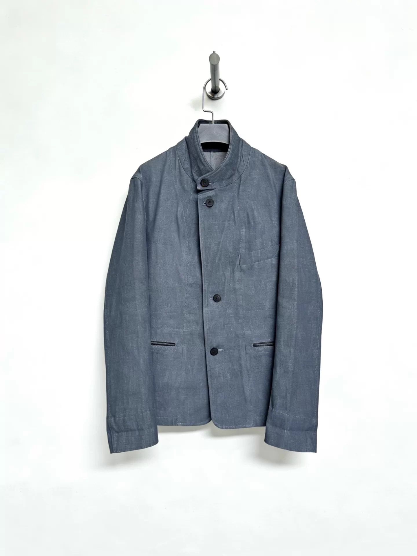 Christophe Lemaire LEMAIRE 2009SS Stand Collar Jacket Size 3 Size US L / EU 52-54 / 3 - 1 Thumbnail