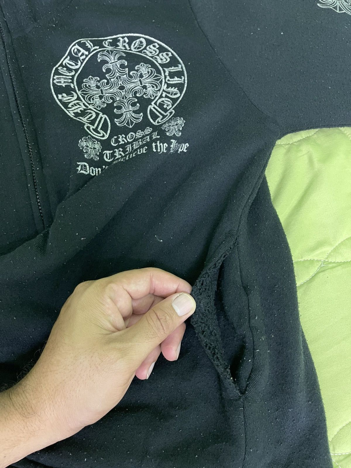 Clash Ahead Vintage Clash Ahead Graphic inspired by Chrome Hearts Hoodie Size US M / EU 48-50 / 2 - 14 Thumbnail