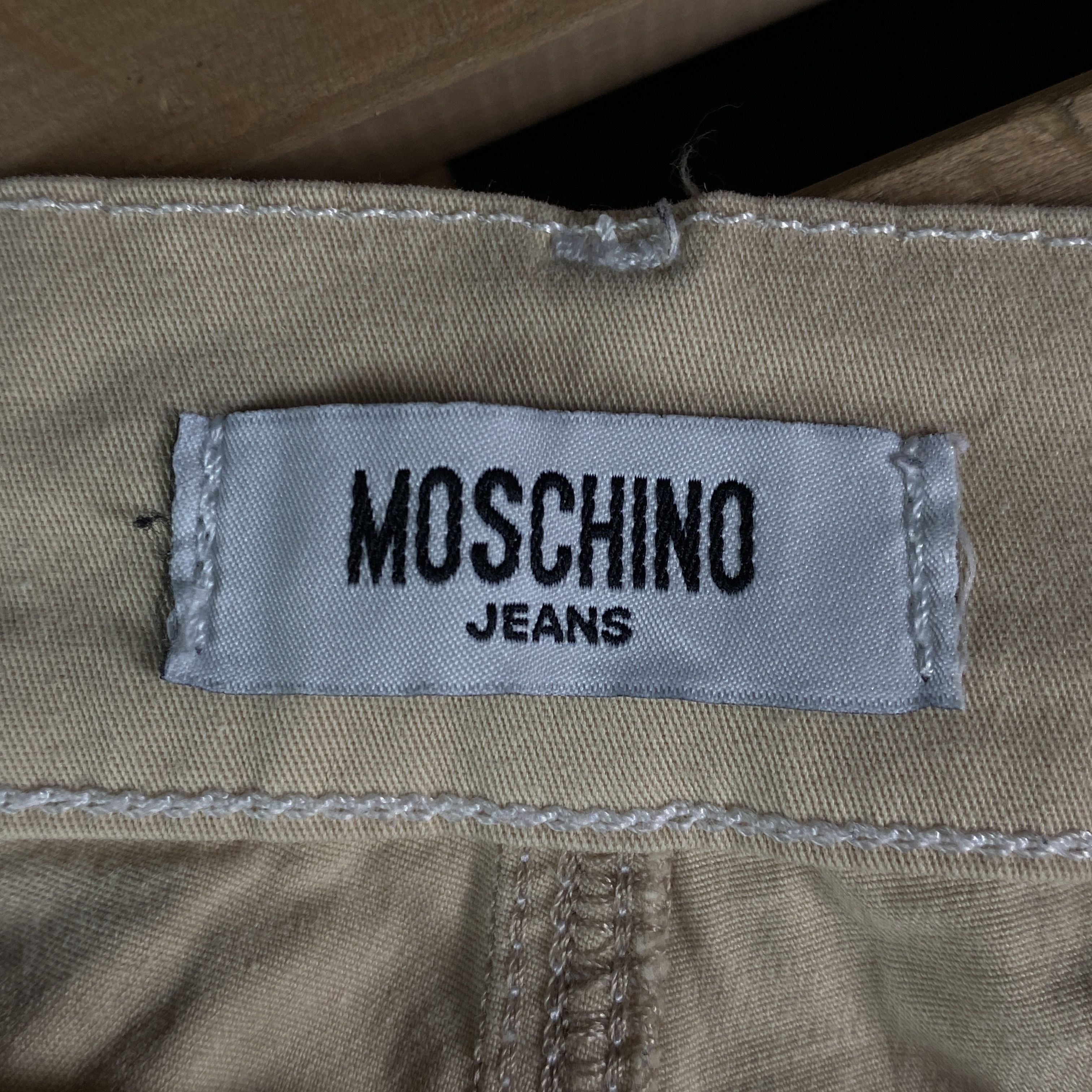 Moschino Women’s Classic Pants Moschino Size 28 Beige Size 28" / US 6 / IT 42 - 6 Thumbnail