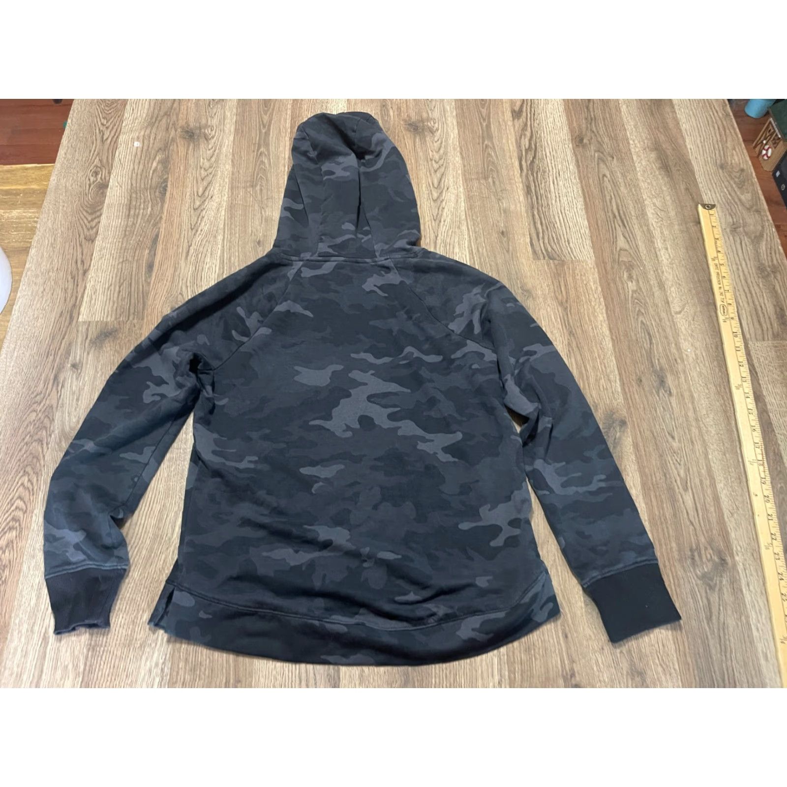 Athletic Works Athletic Works Hoodie Women's Small Gray Camouflage Pullover Hoodie Size S / US 4 / IT 40 - 2 Thumbnail