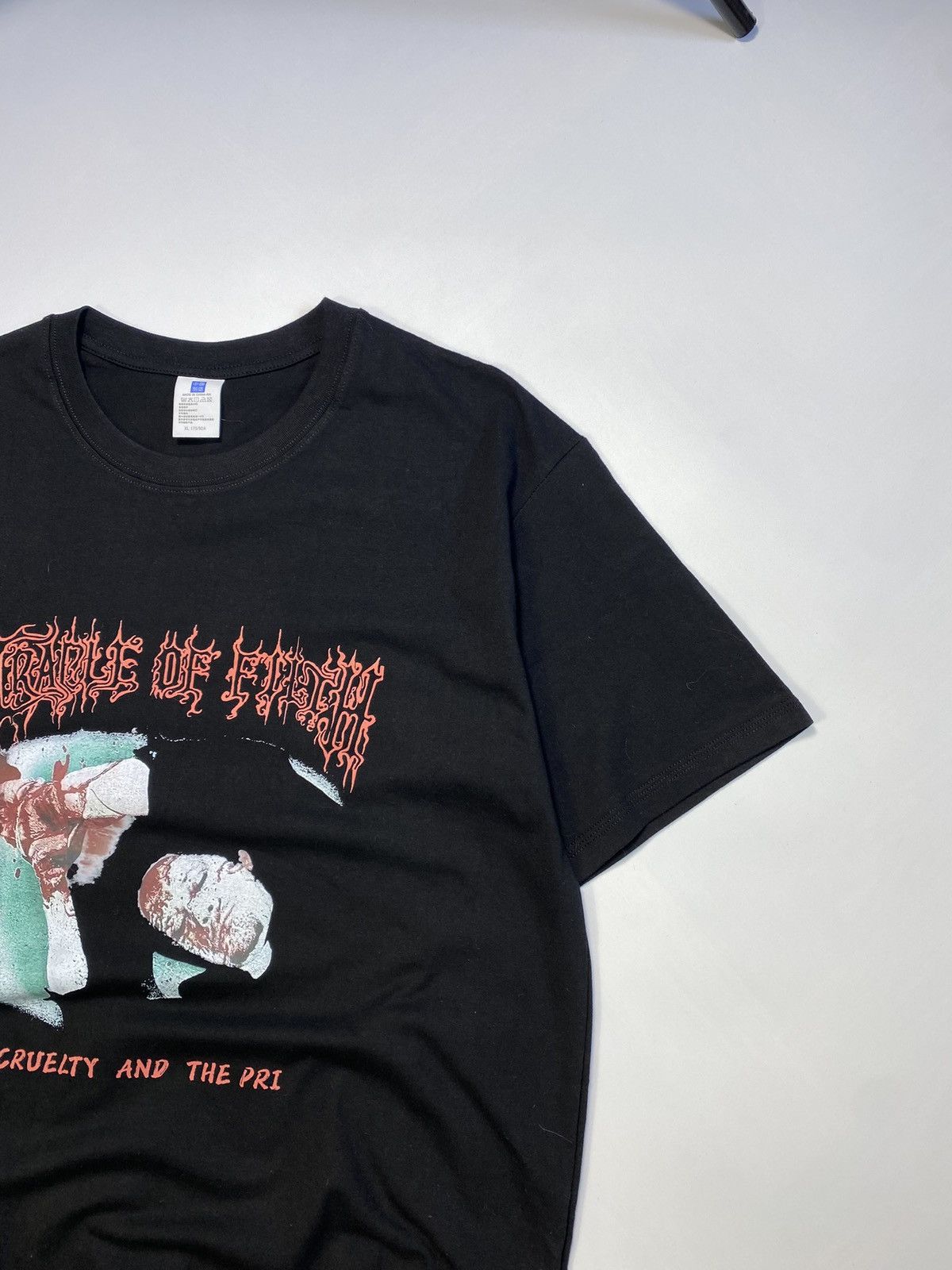 Band Tees Vintage Cradle of Filth Cruelty Priest Metal Band Tshirt Size US XL / EU 56 / 4 - 2 Thumbnail