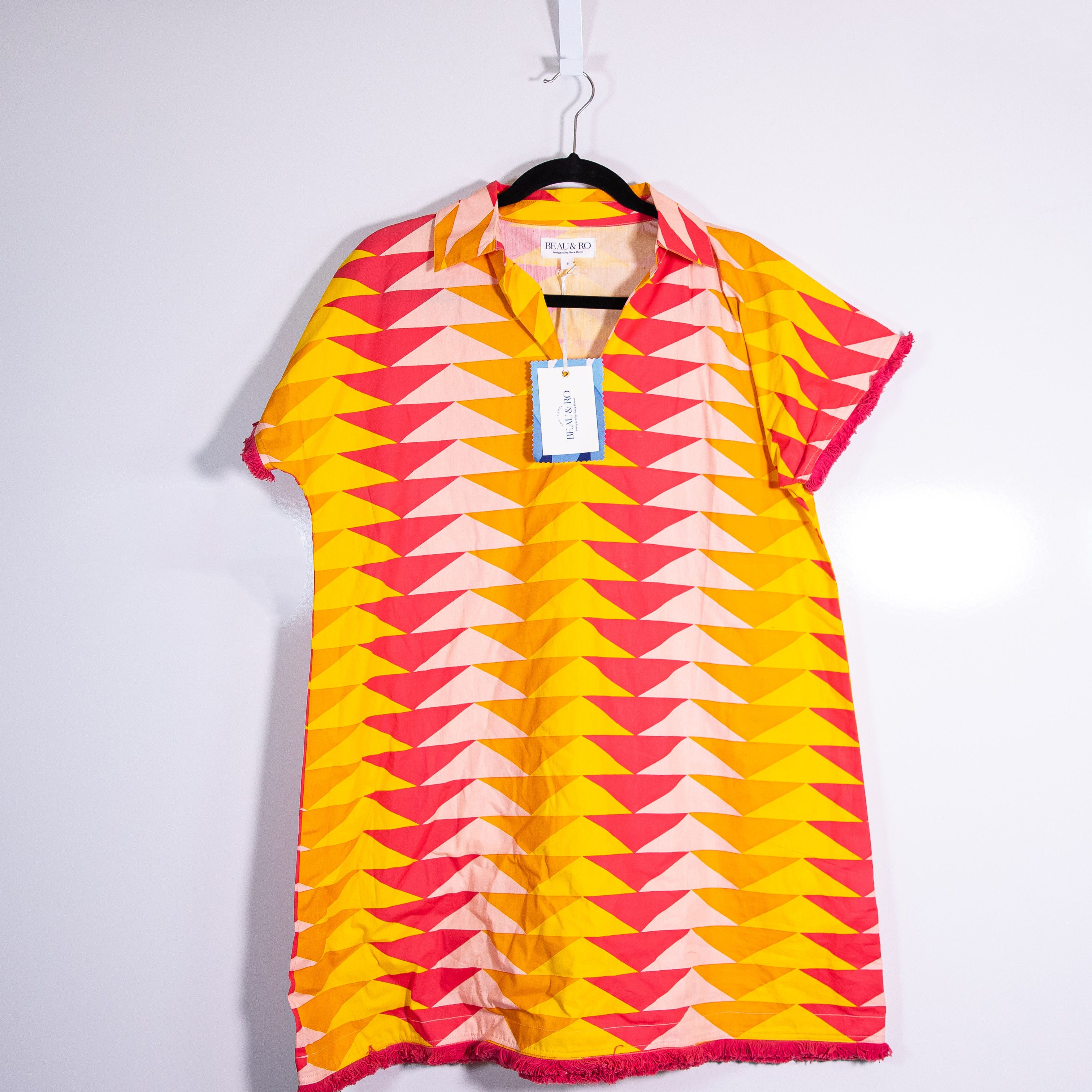 Other NEW Beau & Ro Beach Tunic V Neck Pullover Size S / US 4 / IT 40 - 1 Thumbnail