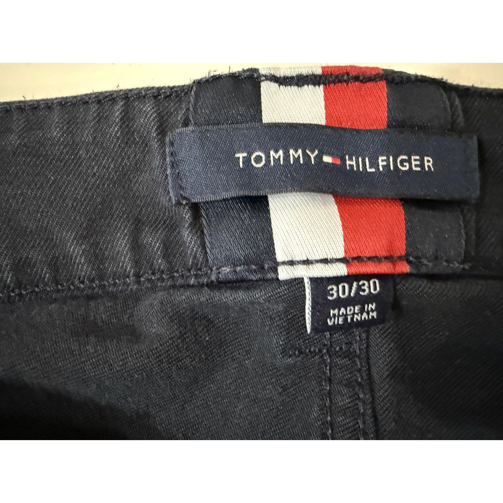 Tommy Hilfiger Tommy Hilfiger Pants Mens 30x30 Navy Blue Slim Fit Chino Size US 30 / EU 46 - 3 Thumbnail