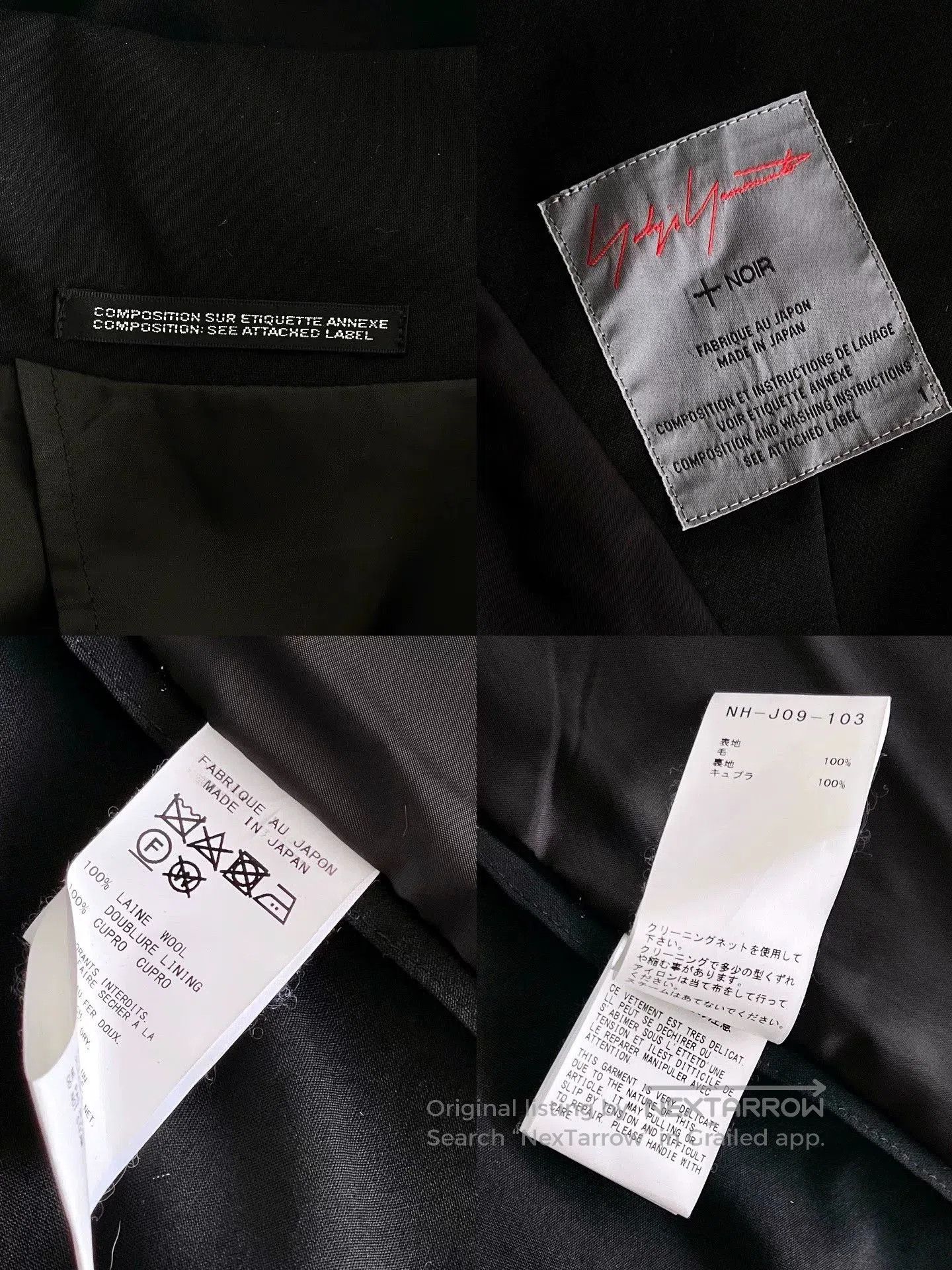 Yohji Yamamoto Yohji Yamamoto Asymmetrical Wool Top. Size S / US 4 / IT 40 - 3 Thumbnail