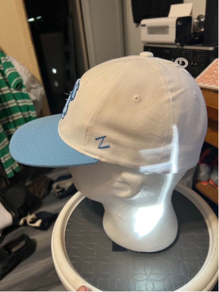 Zephyr Men's Zephyr UNC Tar Heels Hat White Blue Size 42 - 2 Thumbnail