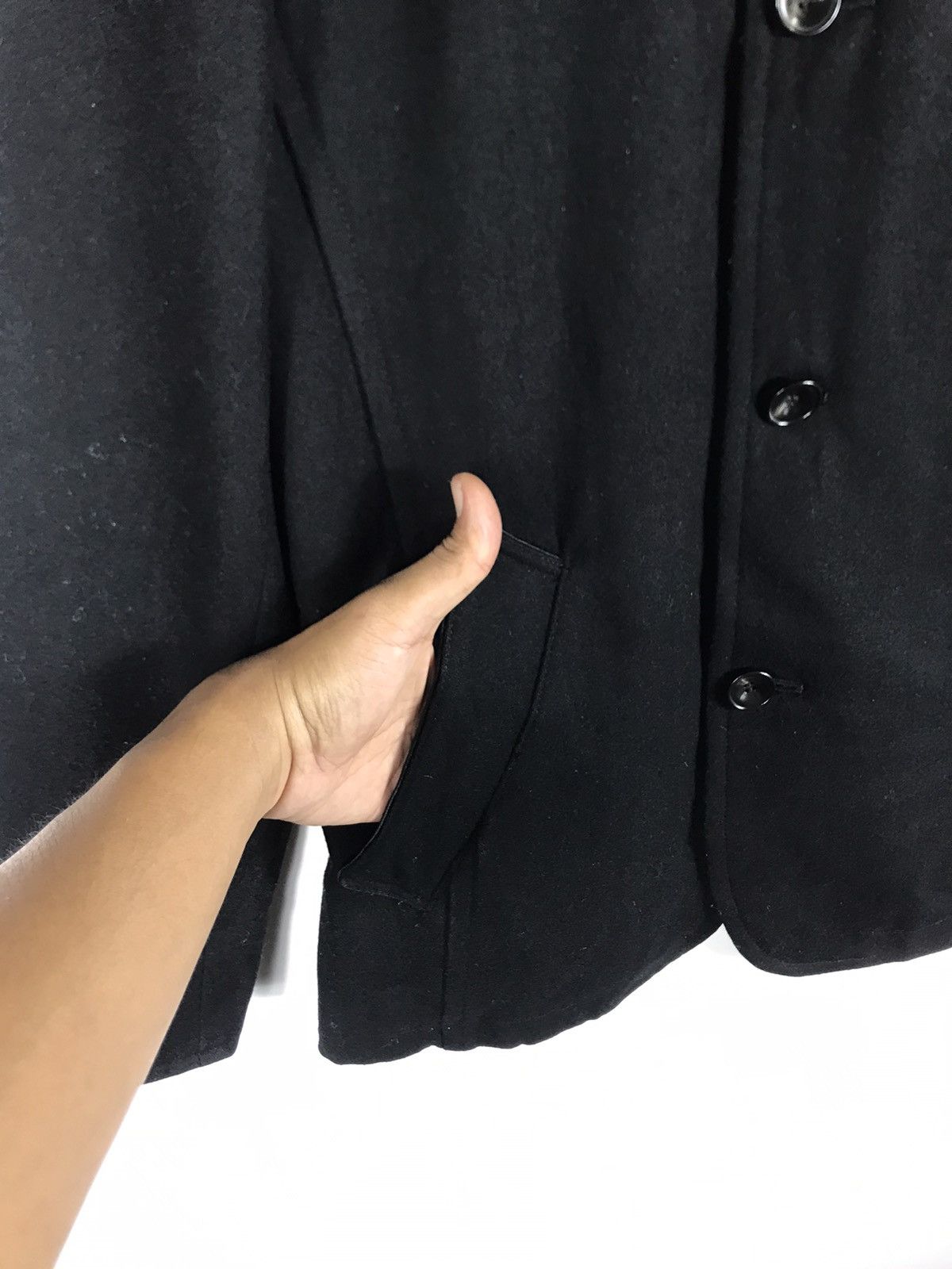 Designer × Melrose 🔥Men’s Melrose Nobilia Hooded Wool Button Jacket Size US S / EU 44-46 / 1 - 6 Thumbnail