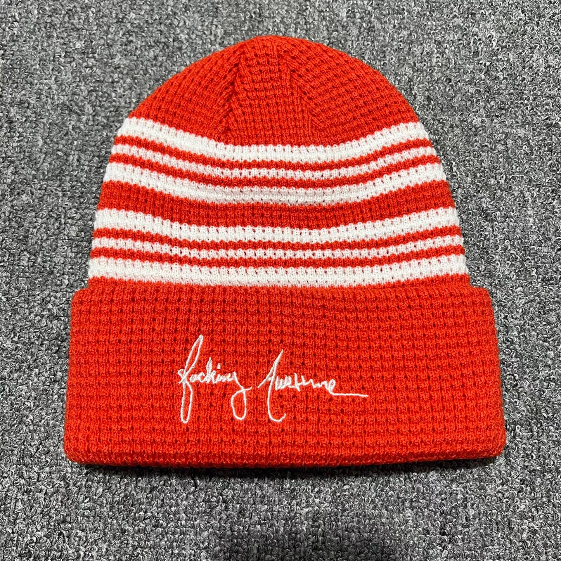 Fucking Awesome Fucking Awesome Script Embroidered Knitted Beanie Q7 Size ONE SIZE - 1 Thumbnail