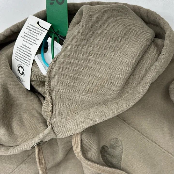 AMI Ami De Coeur Logo Hoodie in Camel Brown -2507 Size US M / EU 48-50 / 2 - 4 Thumbnail
