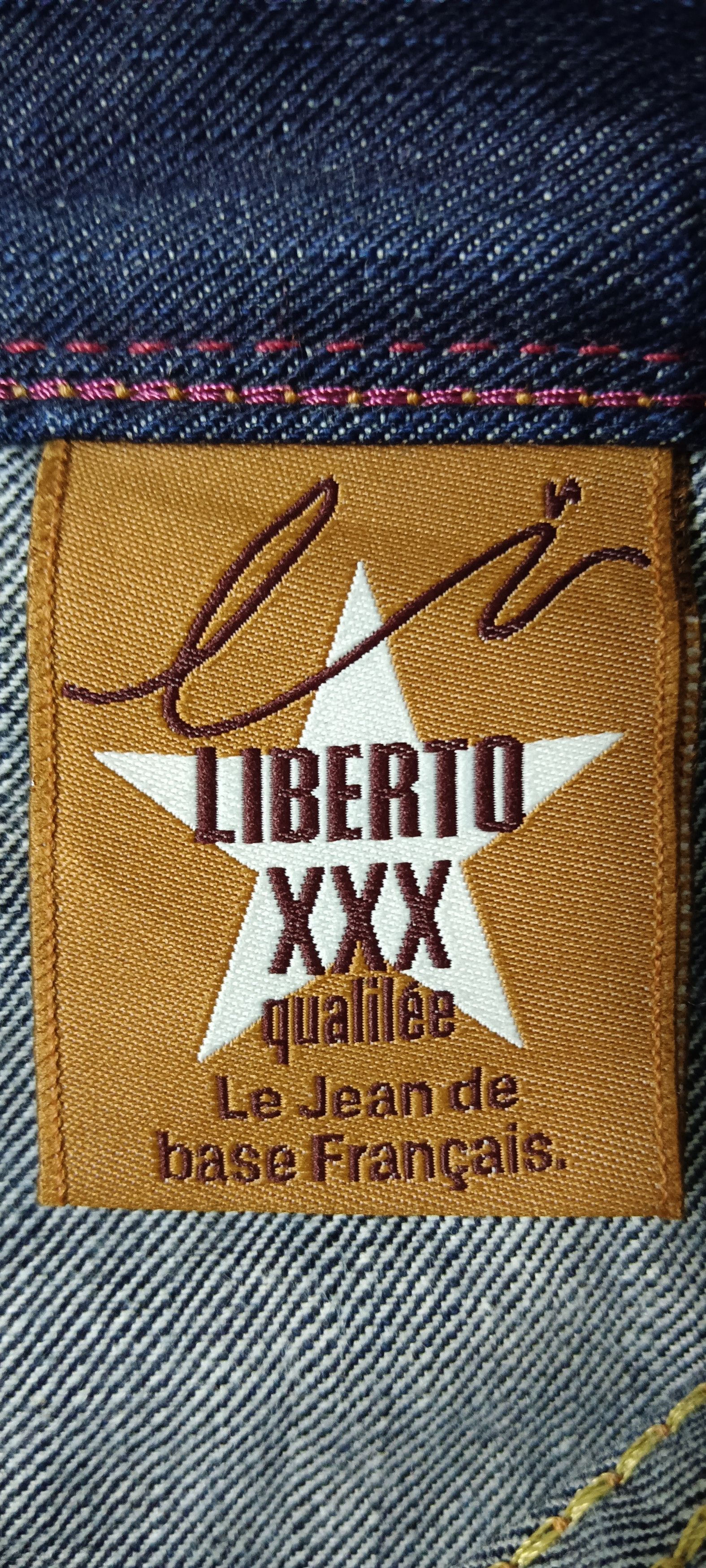 If Six Was Nine Liberto XXX Triple Resistance Flare Bush Denim Size US 29 - 14 Thumbnail