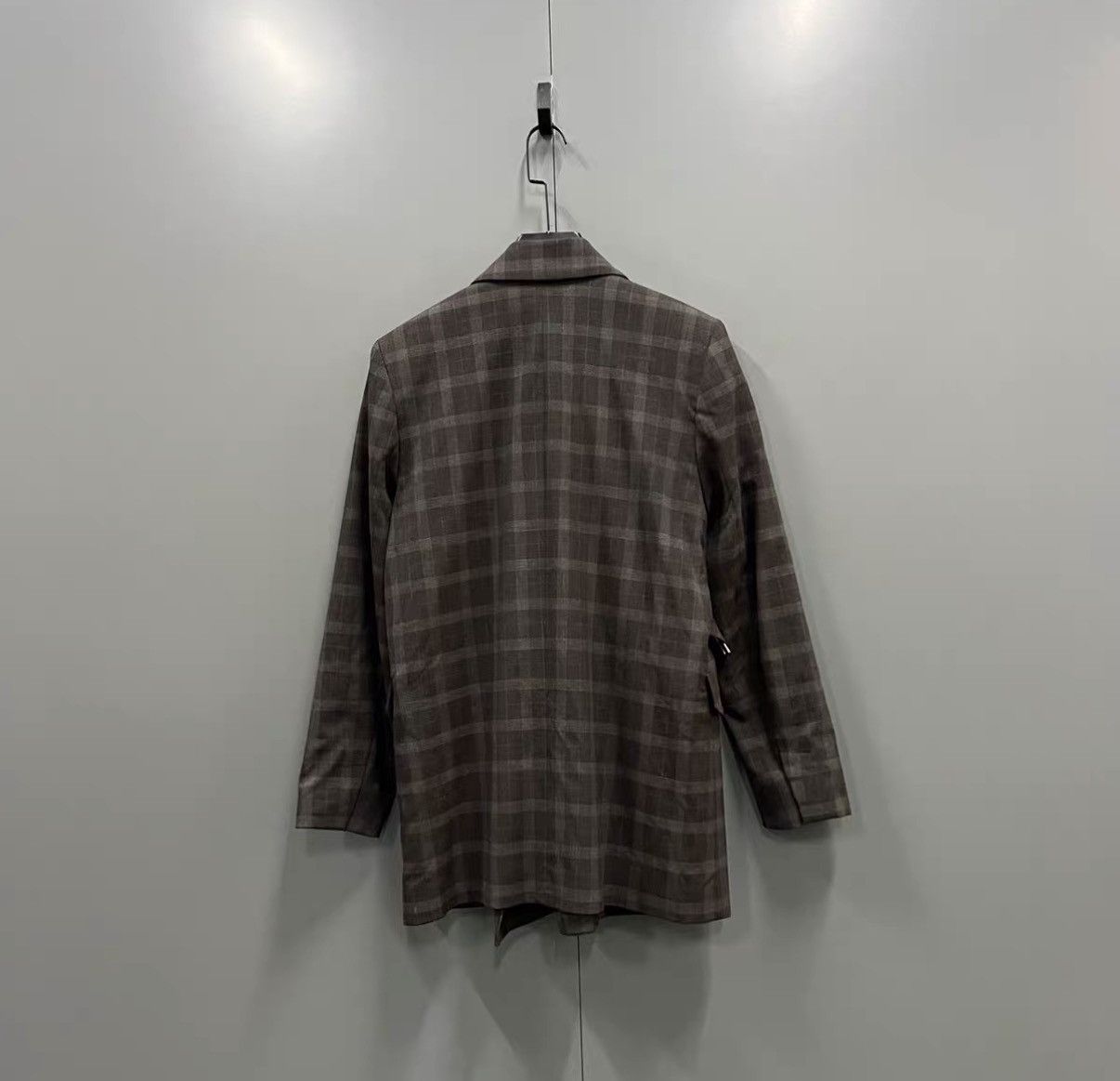 Ganni Ganni Plaid Wrap Blazer J41 Size XS / US 0-2 / IT 36-38 - 2 Thumbnail
