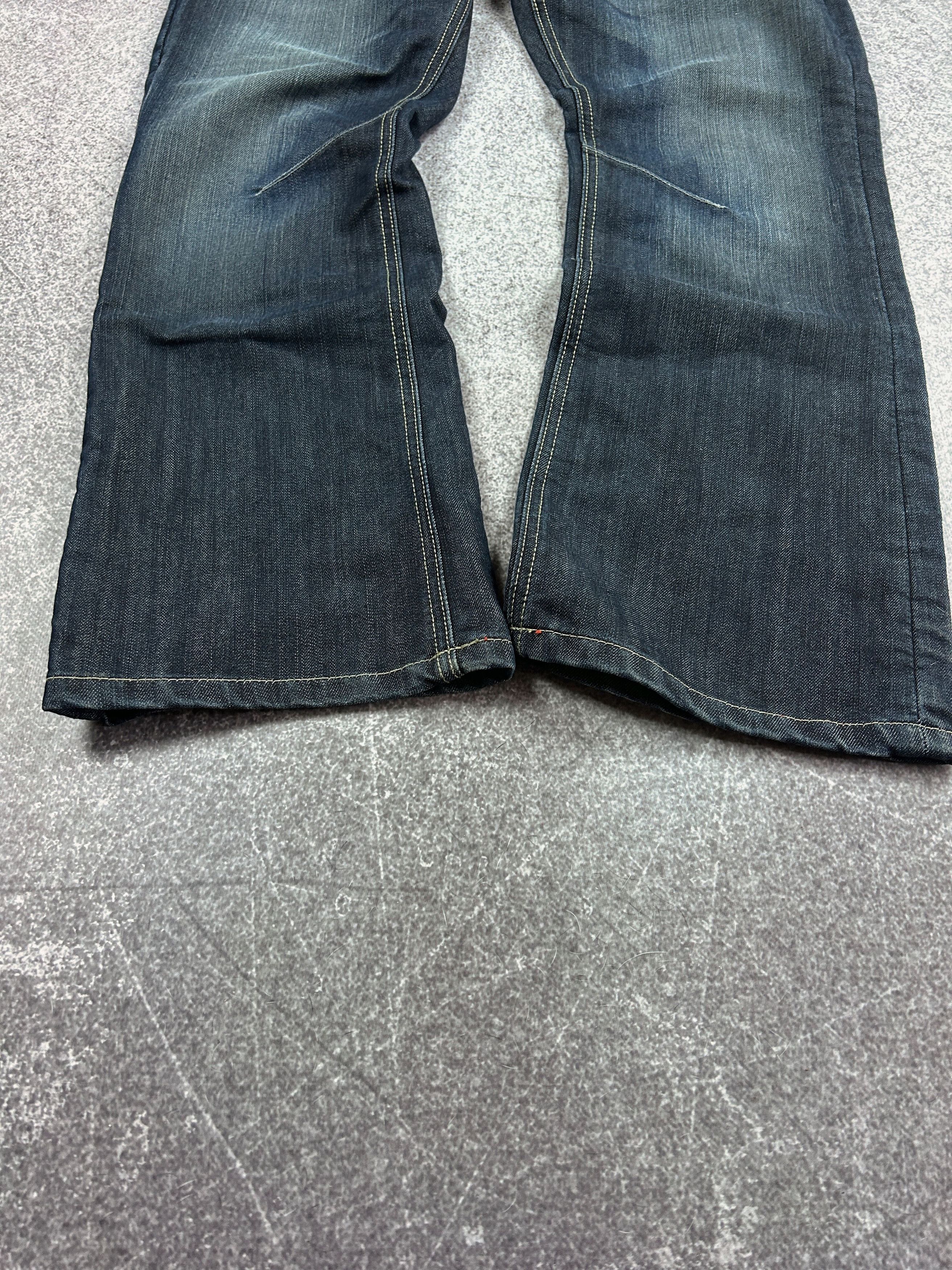 Designer VTG Rick Owens Balenci Style Washed Jeans Carti Type Size US 32 / EU 48 - 2 Thumbnail