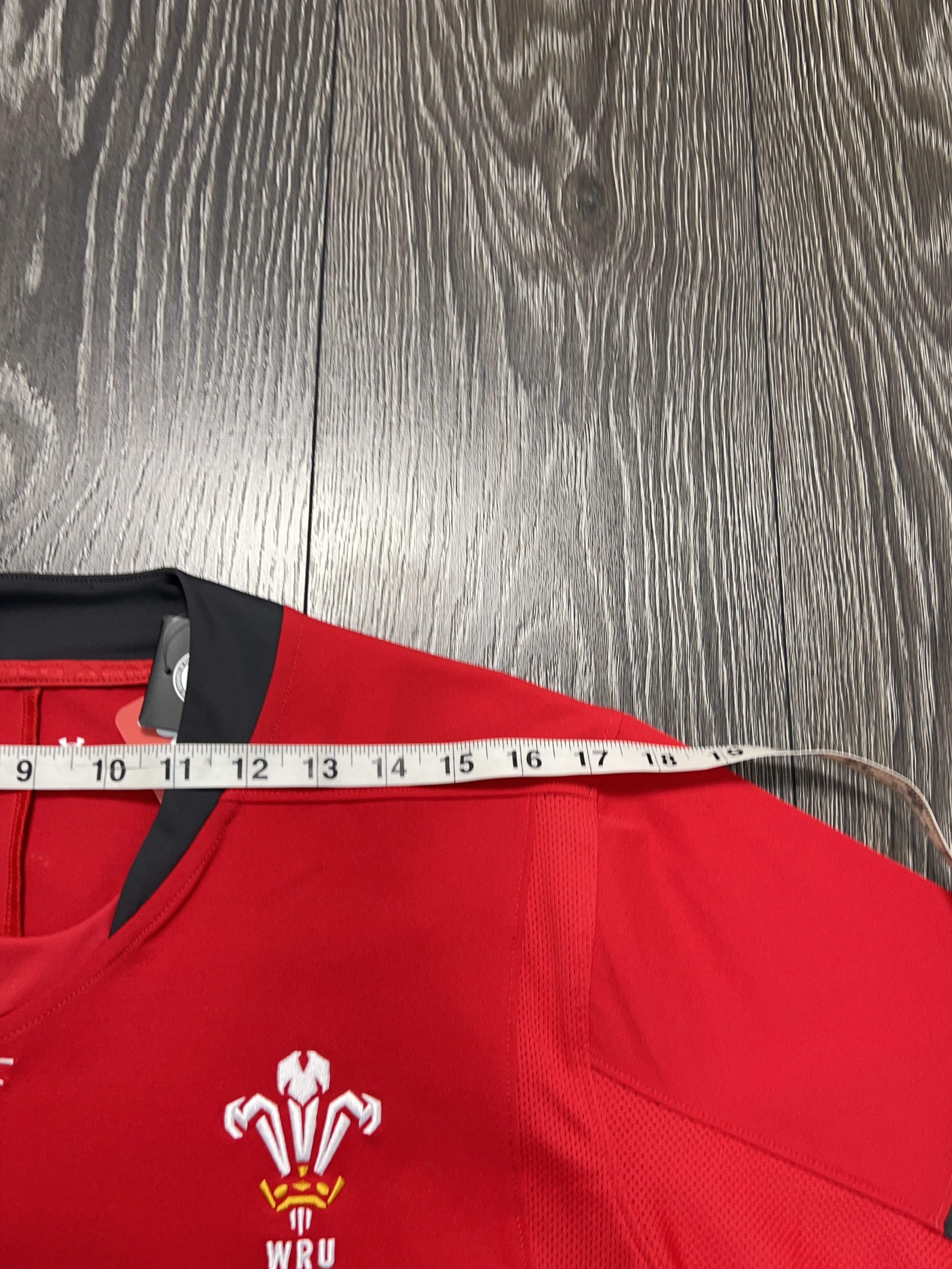 Under Armour Mens Wales Rugby Union Jersey Shirt Red Size L 50-52 Loose Size US L / EU 52-54 / 3 - 6 Thumbnail