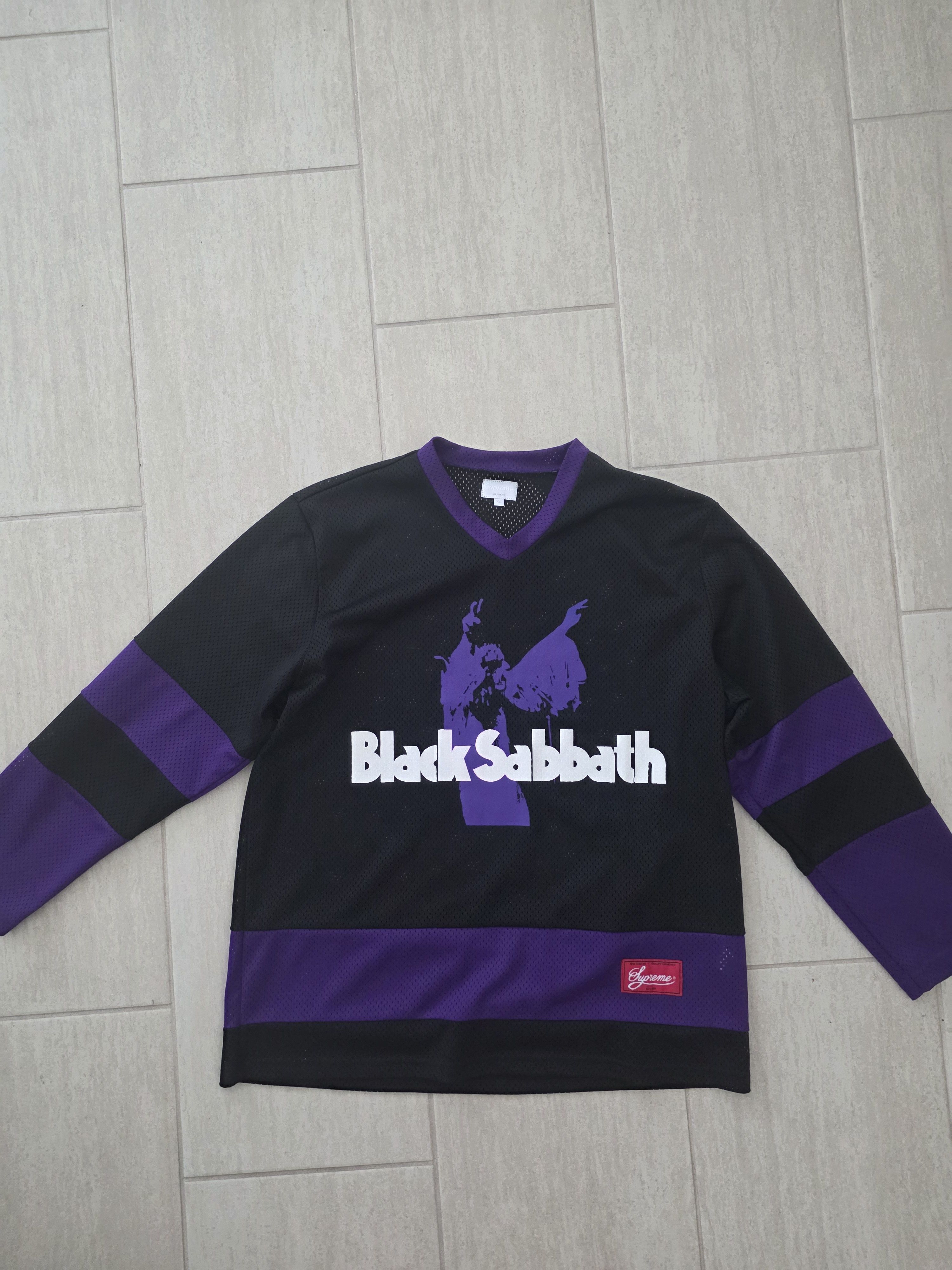 Supreme x Black Sabbath Jersey