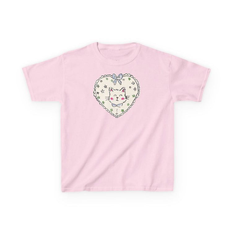 Other Pink Cute Cat Baby Tee Size S / US 4 / IT 40 - 1 Thumbnail