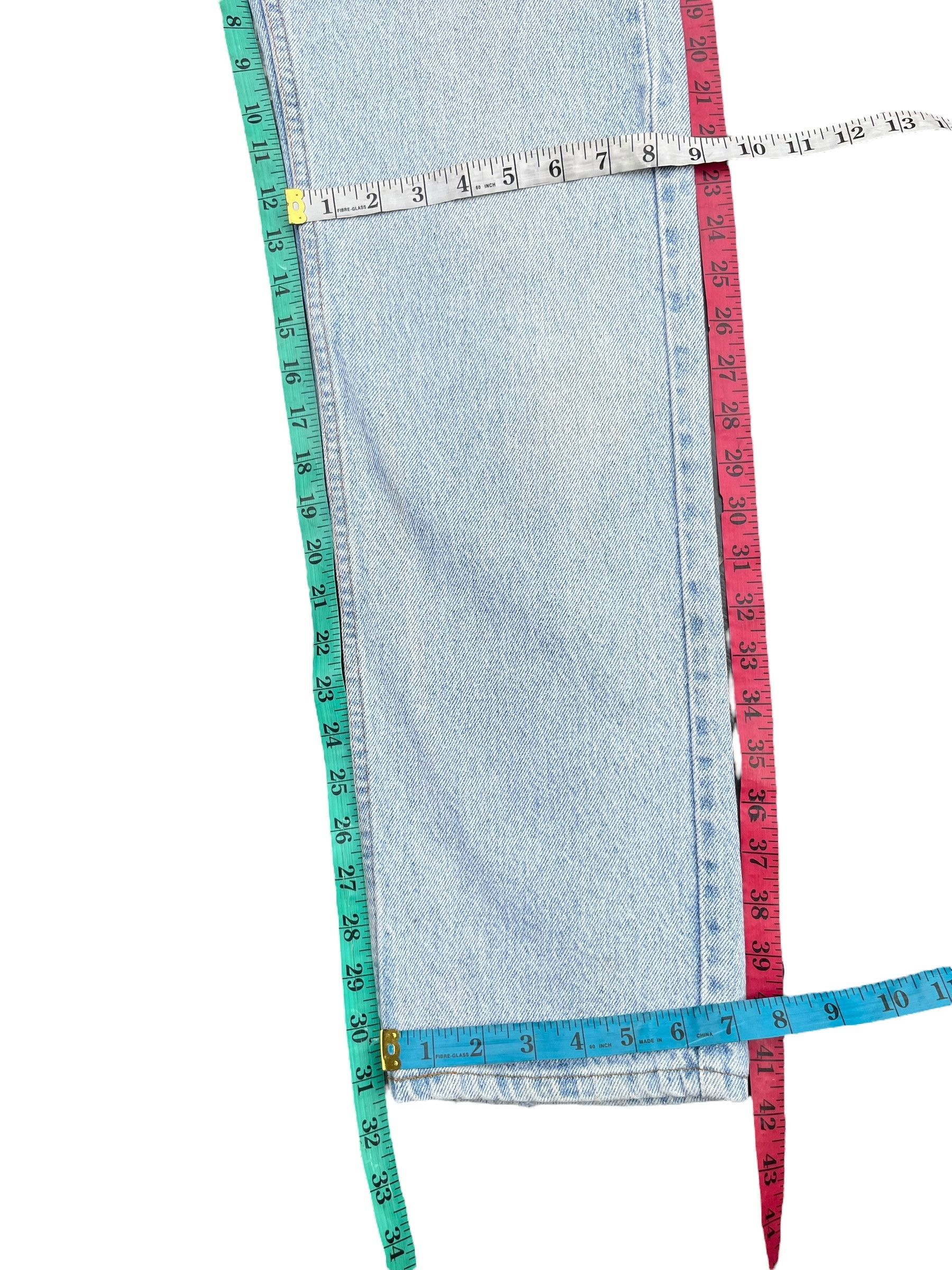 Levi's Vintage 1992 Levis 505 e Stone Wash Denim Size US 30 / EU 46 - 10 Thumbnail