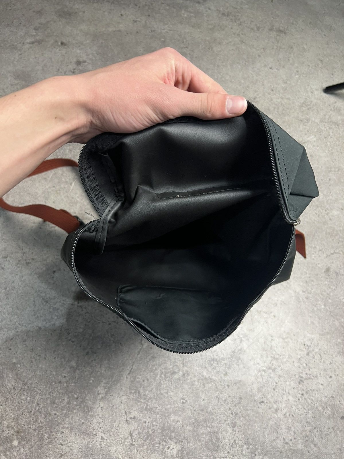Longchamp Longchamp Le Pliage Women's Leather,Nylon Backpack Size ONE SIZE - 6 Thumbnail