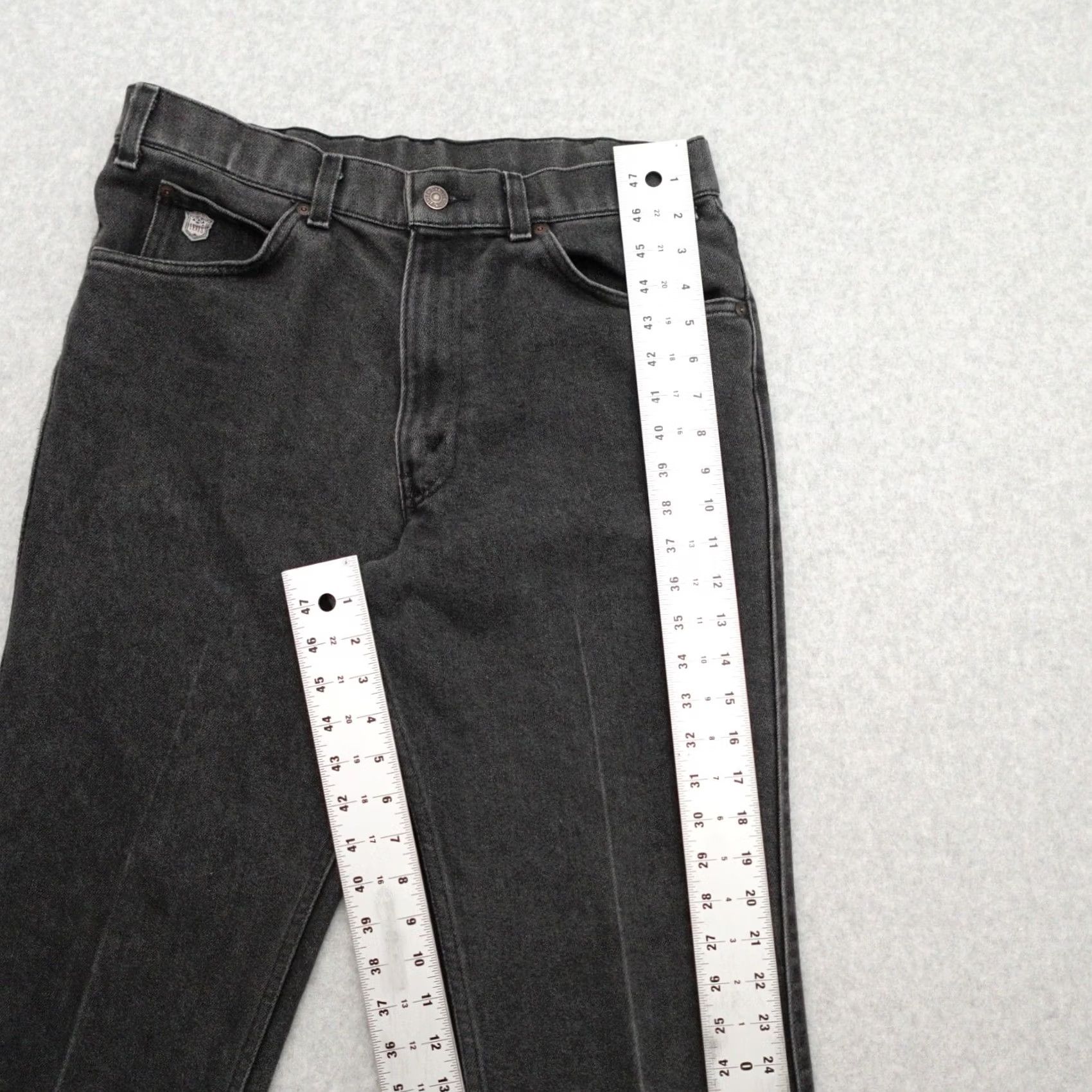 Levi's VINTAGE Levi's Gold Tab Jeans Mens 34x32 USA Black 34 32 Straight Denim Jeans Mens Size US 34 / EU 50 - 6 Thumbnail