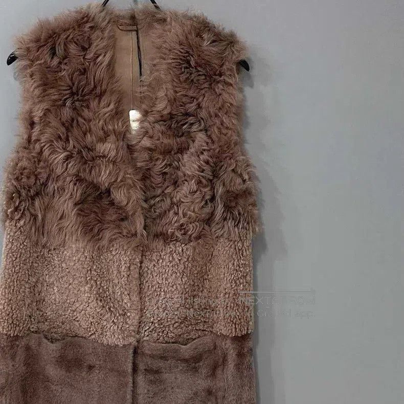 Brunello Cucinelli Brunello Cucinelli Patchwork Fur and Leather Integrated Lo Size XS / US 0-2 / IT 36-38 - 2 Thumbnail