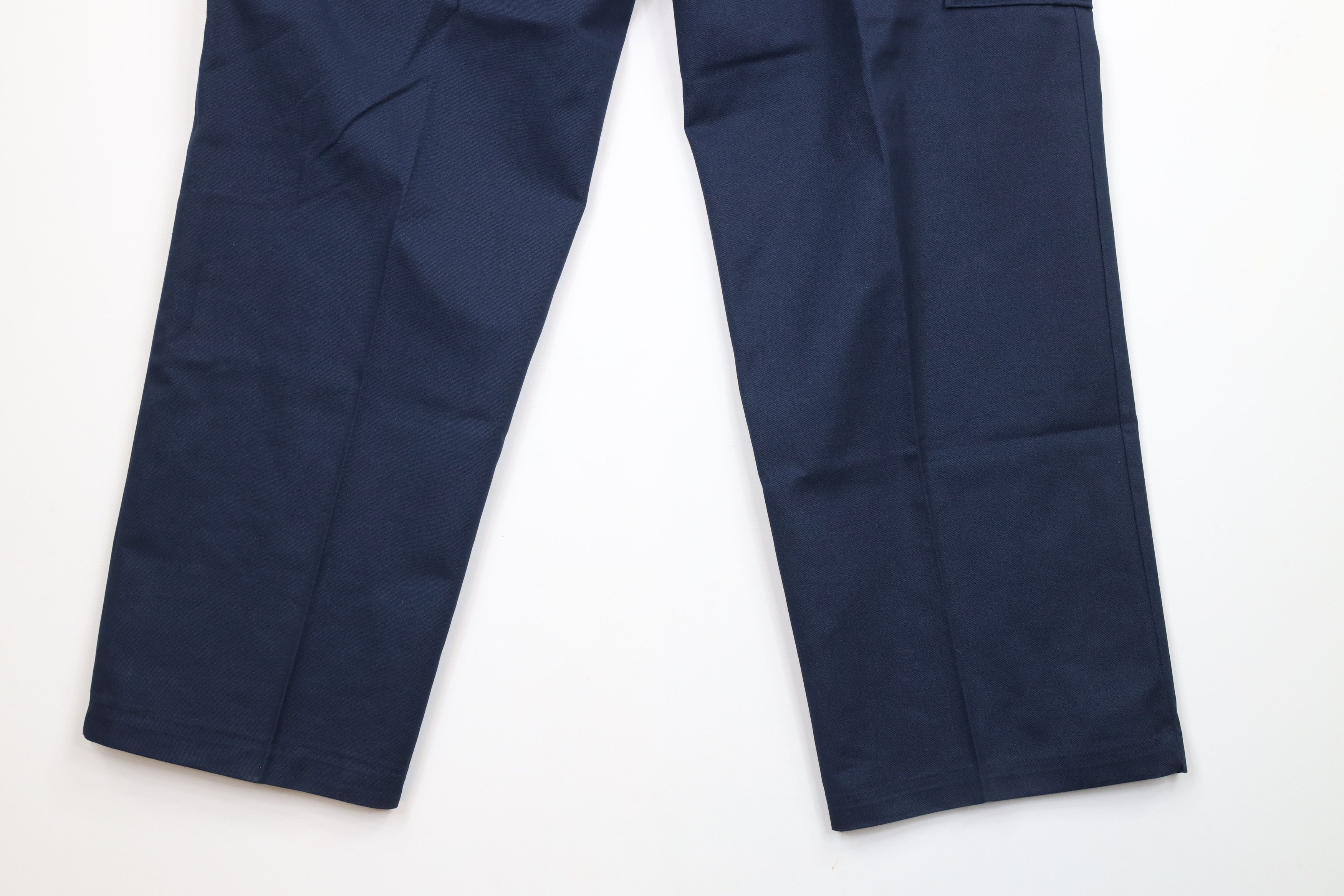Vintage Vintage 90s Streetwear Leg Work Dungaree Cargo Pants Blue Size US 38 / EU 54 - 11 Thumbnail