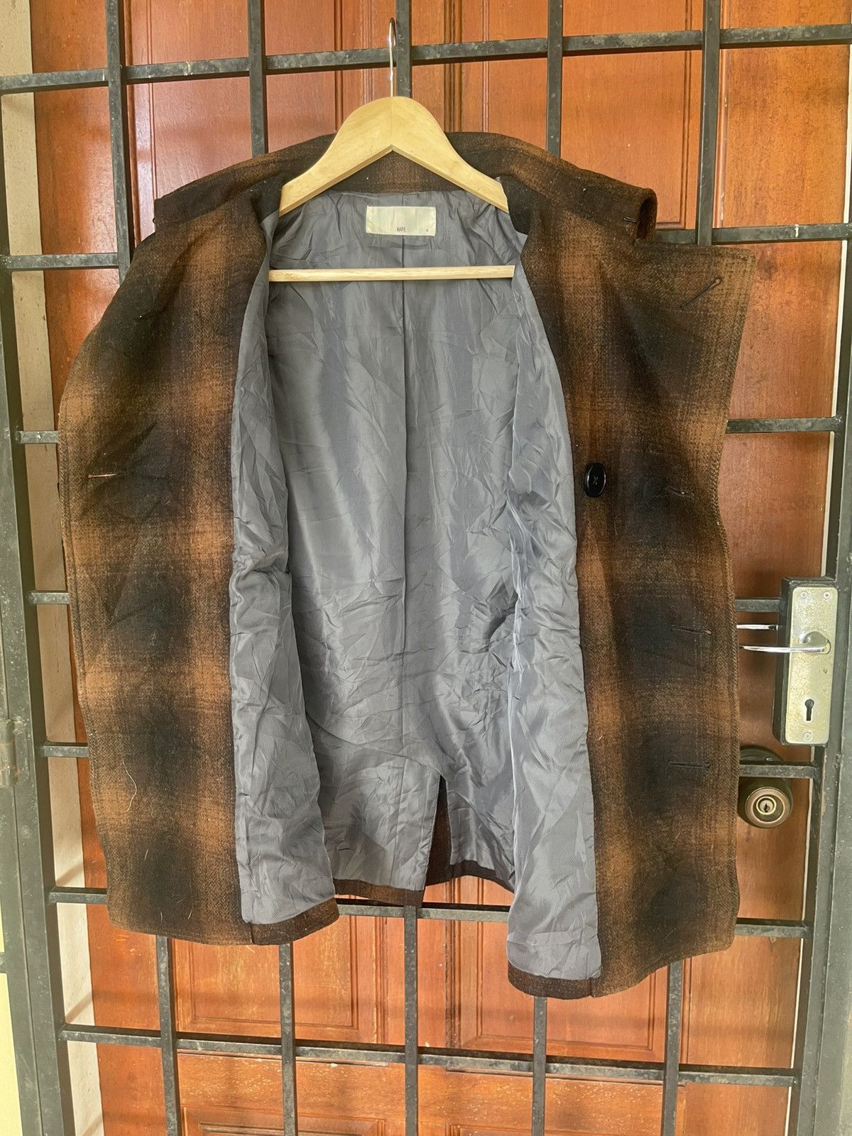 HARE × Japanese Brand × Vintage Very rare VINTAGE BOX PATTERN JCKET FROM HARE Size US M / EU 48-50 / 2 - 9 Thumbnail