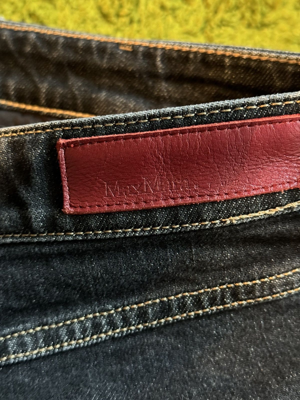 Designer × Max Mara × Weekend Max Mara Max Mara Studio straight fit jeans denim Size 25" / US 0 / IT 36 - 7 Thumbnail