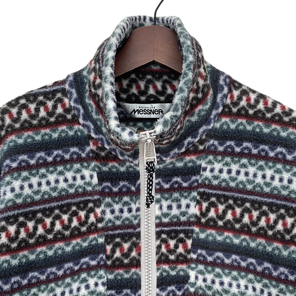 Vintage Vintage Brand Reinhold Messner Navajo Fleece 1990s Size US L / EU 52-54 / 3 - 3 Thumbnail