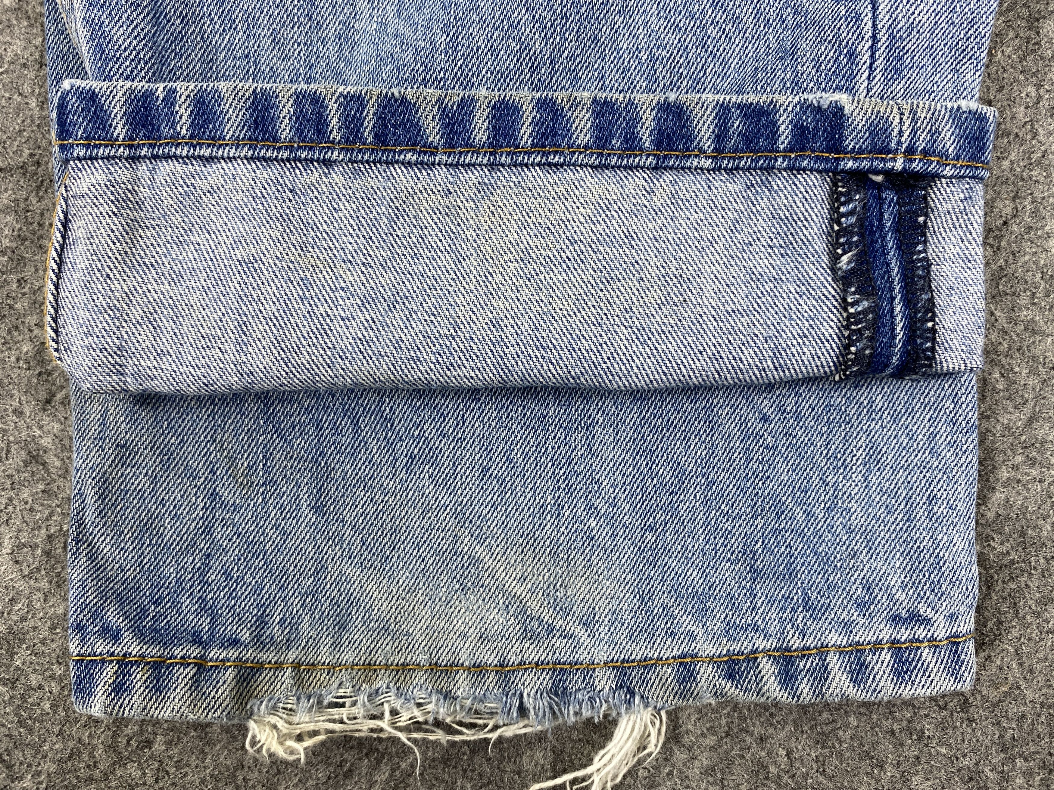 Levi's Dirty Used Blue Vintage Levi's 505 36x31.5 Denim -JN1742 Size US 36 / EU 52 - 9 Thumbnail