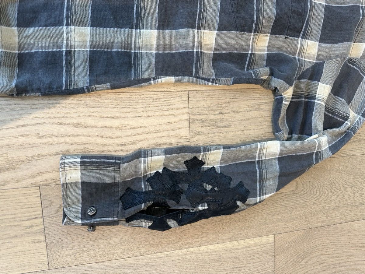 Chrome Hearts CHROME HEARTS 1:1 CROSS FLOODED SHIRT WITH HUGE CROSS Size US M / EU 48-50 / 2 - 5 Thumbnail