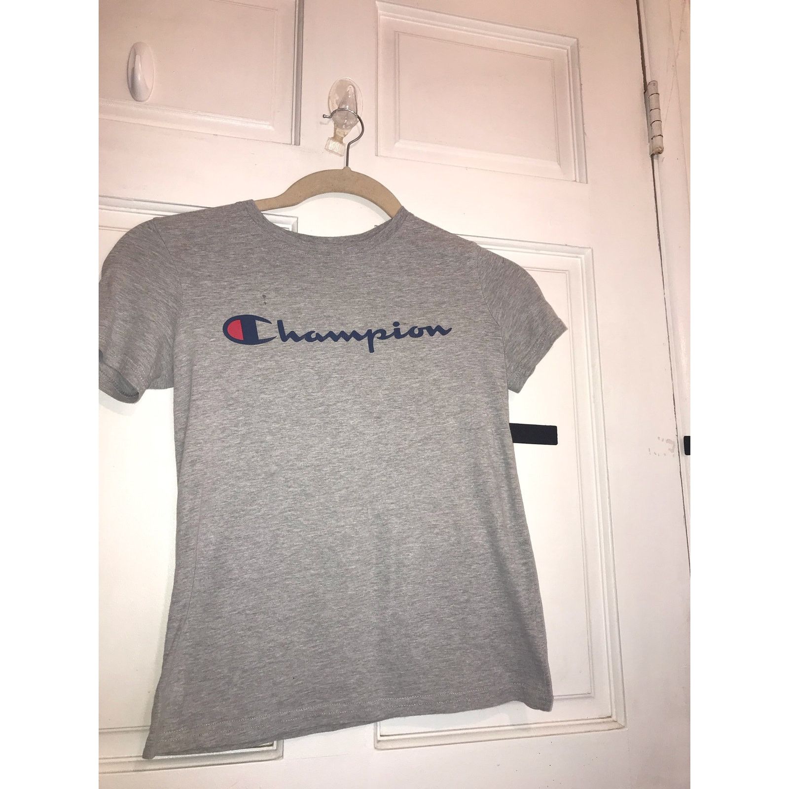 Champion Champion T-Shirt Boy’s Large Gray Graphic Logo Short Sleeve Size US L / EU 52-54 / 3 - 8 Thumbnail