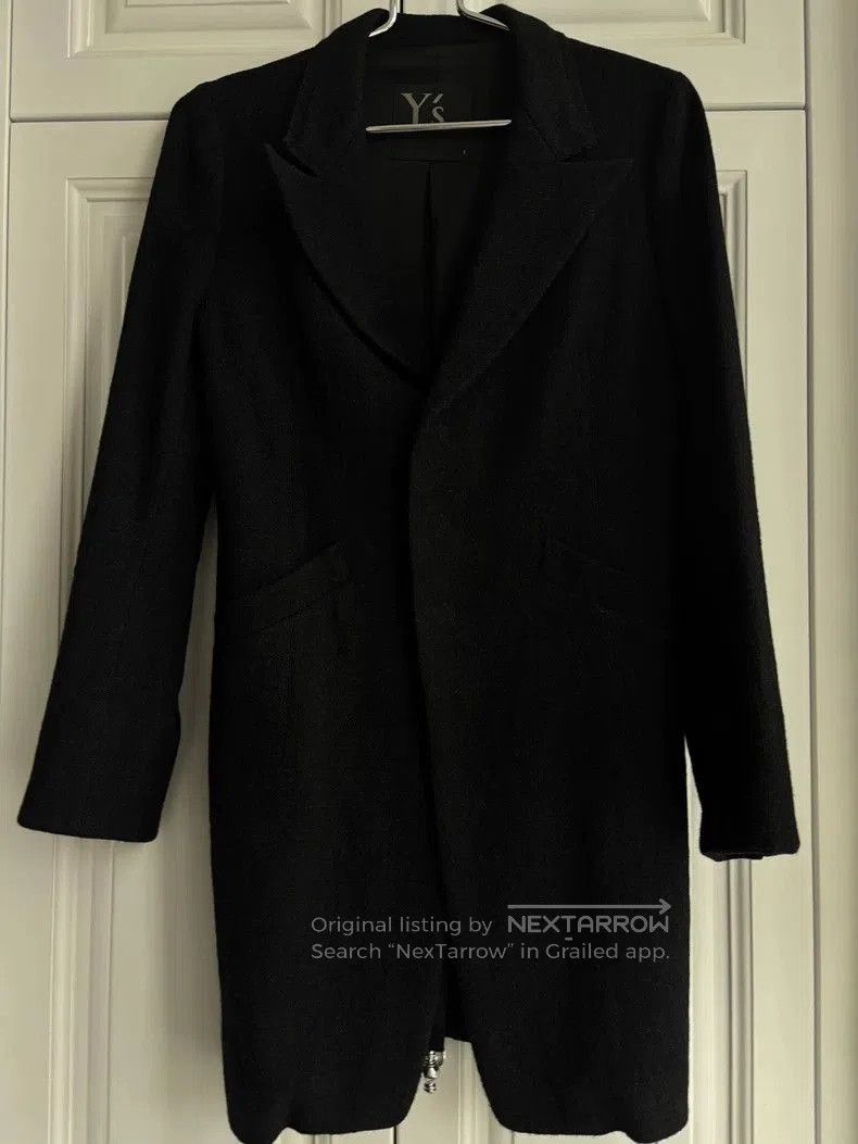 Yohji Yamamoto Yohji Yamamoto Y's Black Wool Long Coat. Size US S / EU 44-46 / 1 - 3 Thumbnail