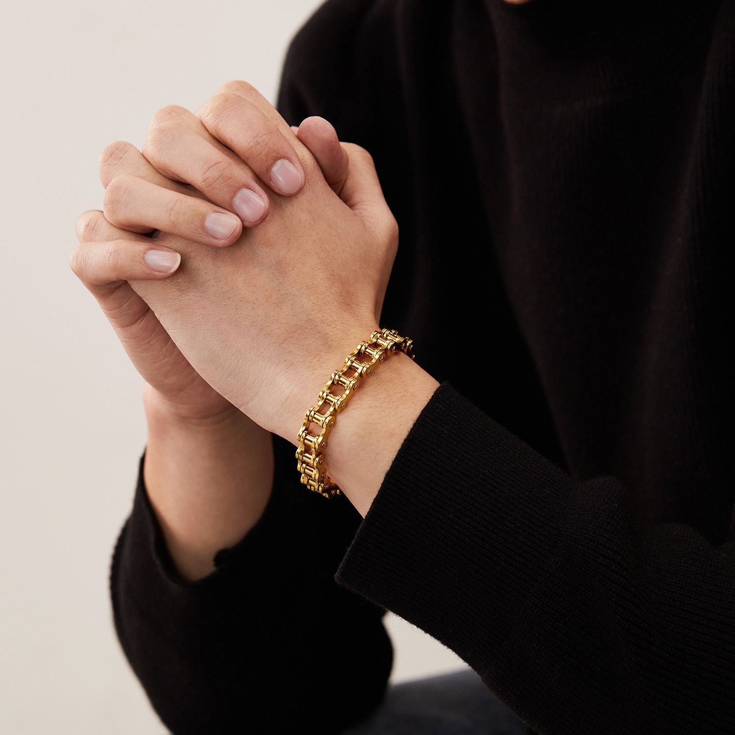 Jewelry Punk Bracelet Y2K Punk Chain Gotch Bracelets Chains Size ONE SIZE - 1 Thumbnail