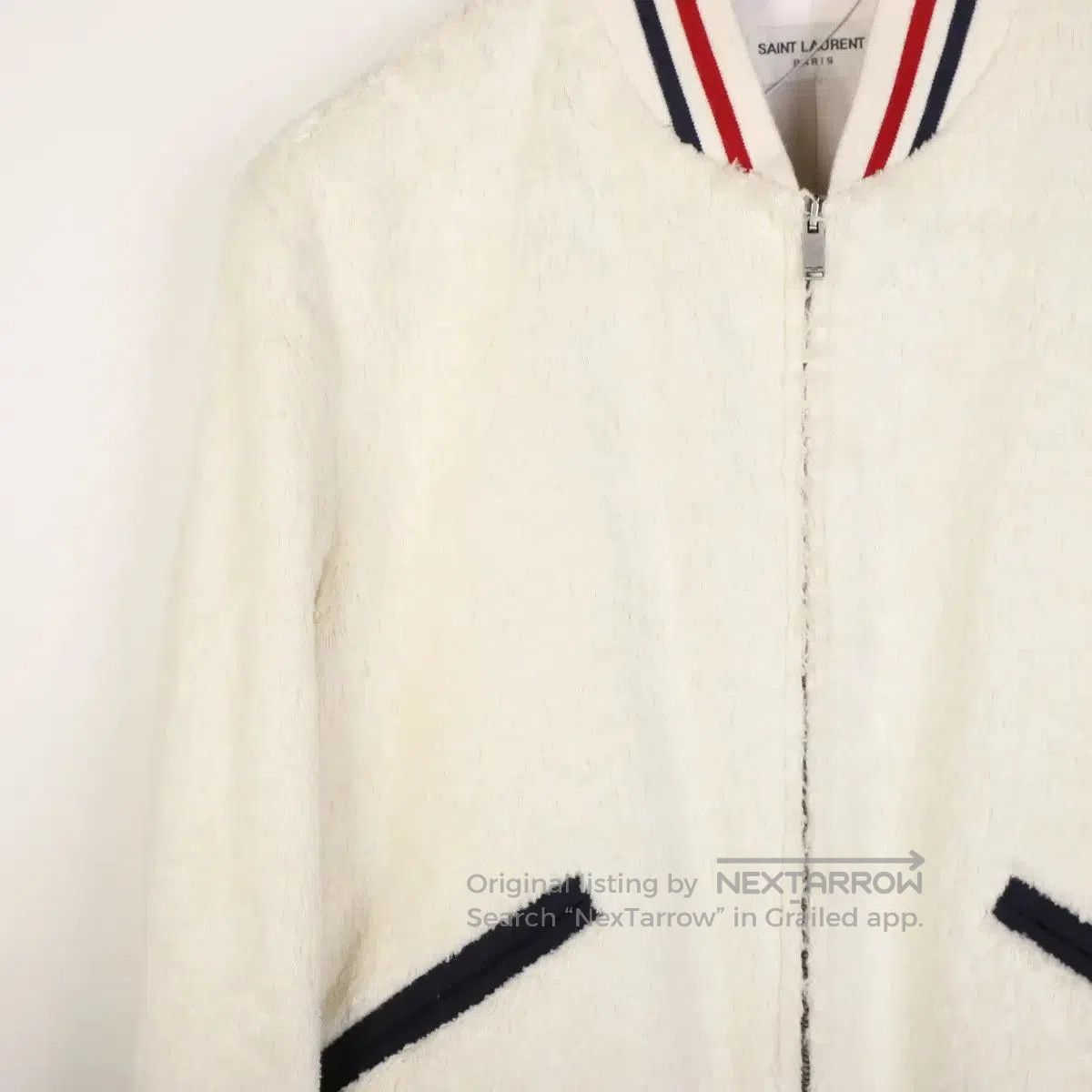 Saint Laurent Paris Saint Laurent Fur Bomber Jacket. Size US M / EU 48-50 / 2 - 3 Thumbnail