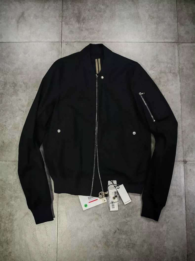 Rick Owens 🔥Brand New🔥 Blistered Suede Raglan Bomber Jacket