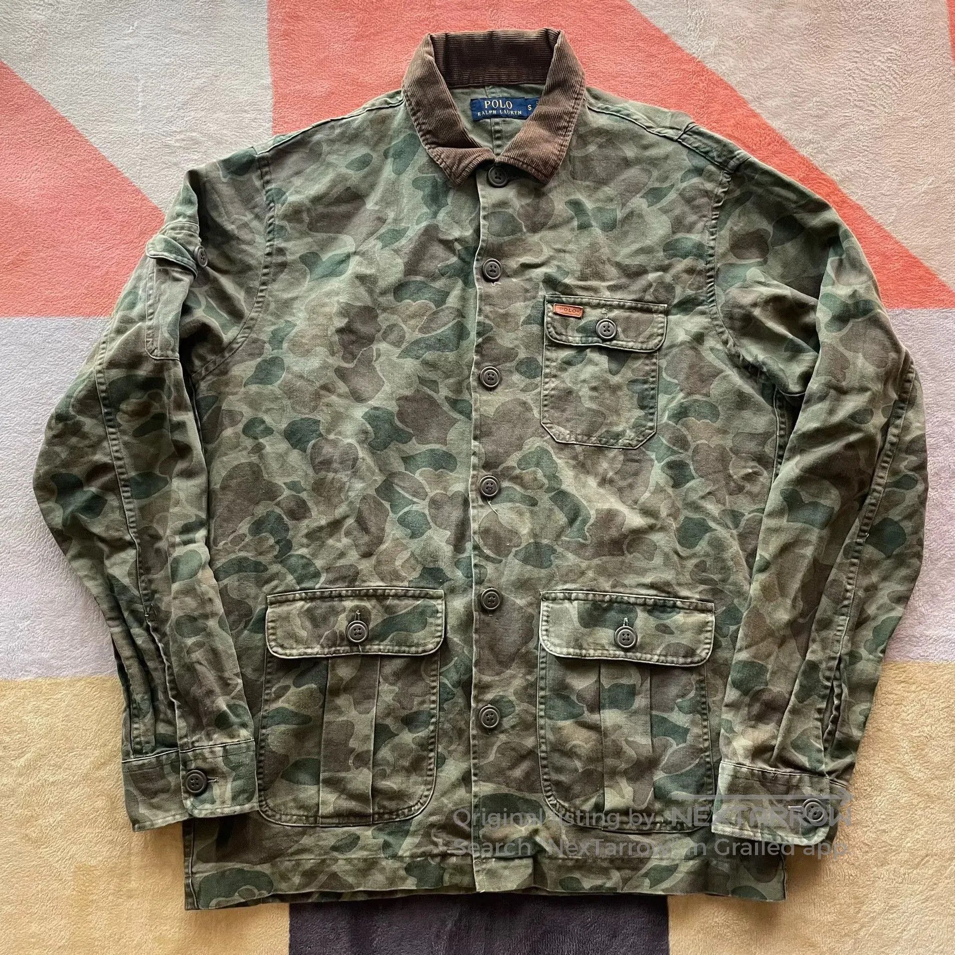 Polo Ralph Lauren Ralph Lauren Camo Military Jacket. Size US S / EU 44-46 / 1 - 1 Thumbnail